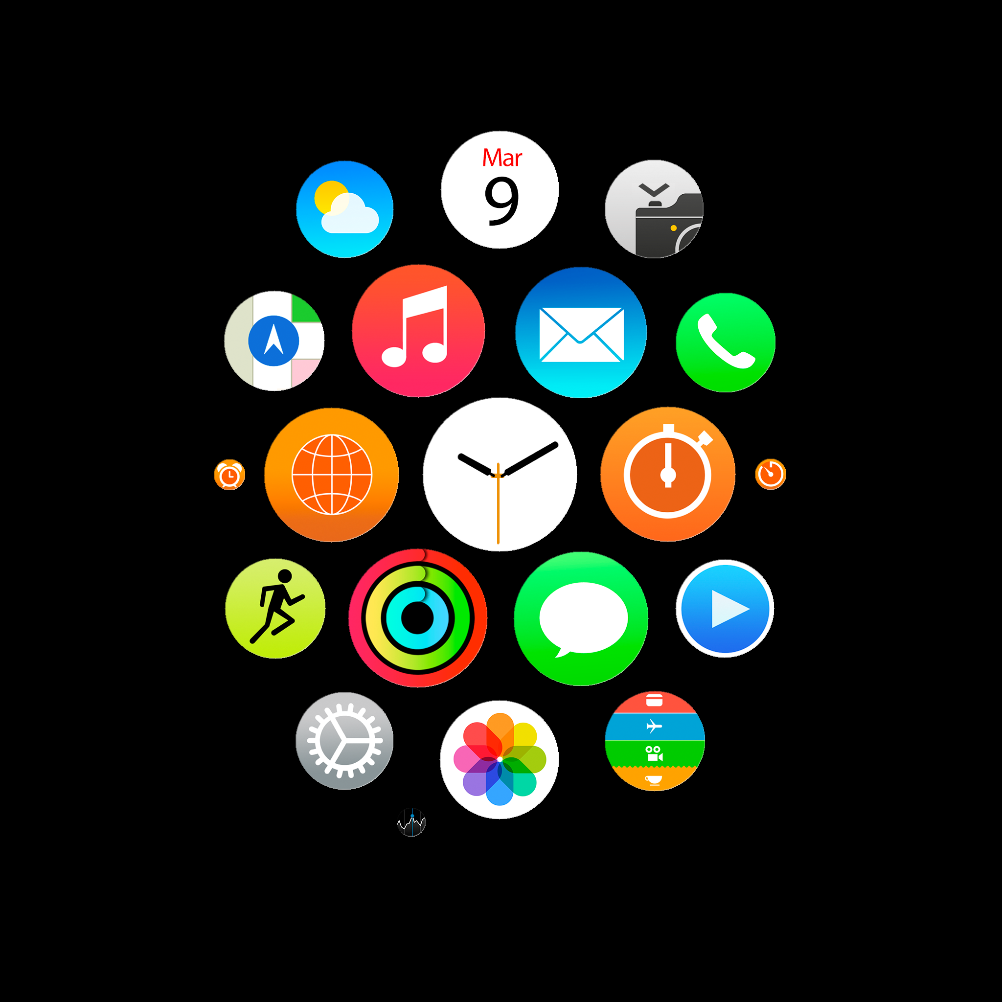  Apple Watch Hintergrundbild 2048x2048. Apple Watch Hintergrundbilder für iPhone, iPad und Computer › Macerkopf