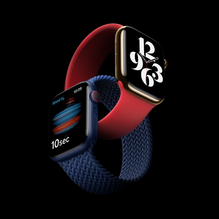  Apple Watch Hintergrundbild 900x900. Apple Watch Series 6 bietet fortschrittliche Funktionen für Gesundheit und Fitness (DE)