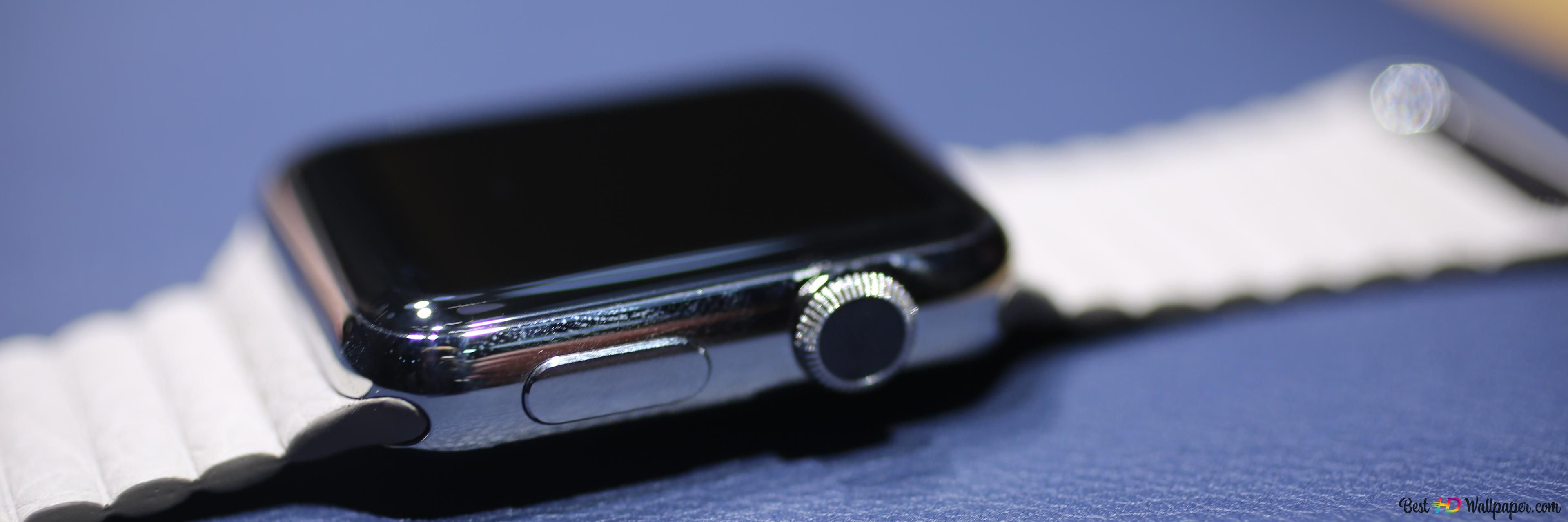  Apple Watch Hintergrundbild 3840x1280. Smartwatch 4K Hintergrundbild herunterladen