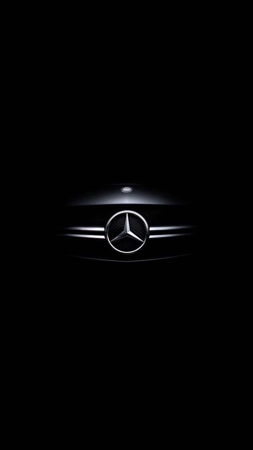 Mercedes Hintergrundbild 850x1512. Mercedes Benz Matte Black Sun, Mercedes Dark HD phone wallpaper