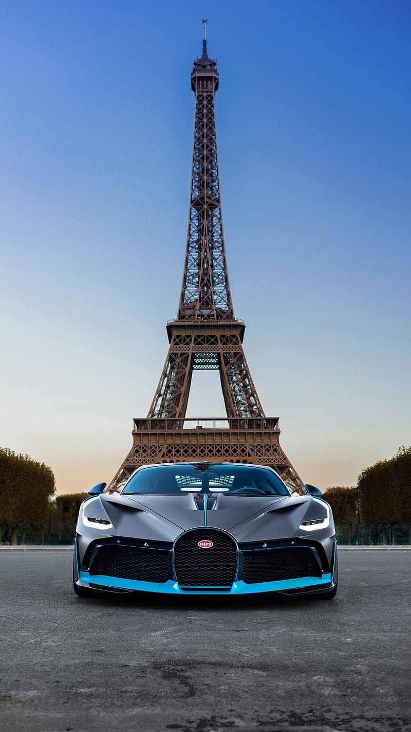 Bugatti Hintergrundbild 800x1422. Bugatti Divo, supercar, luxury, paris, city, vehicle, eiffel tower, HD phone wallpaper