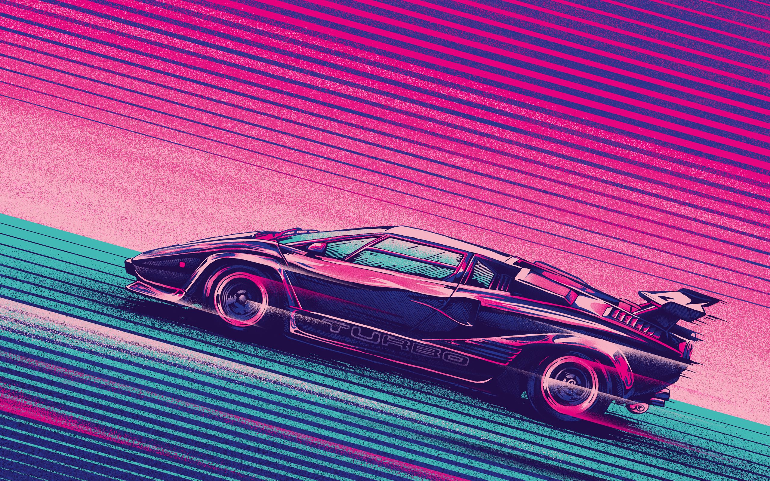 Lamborghini Hintergrundbild 2560x1600. retro, cars, lamborghini, hd, behance Gallery HD Wallpaper