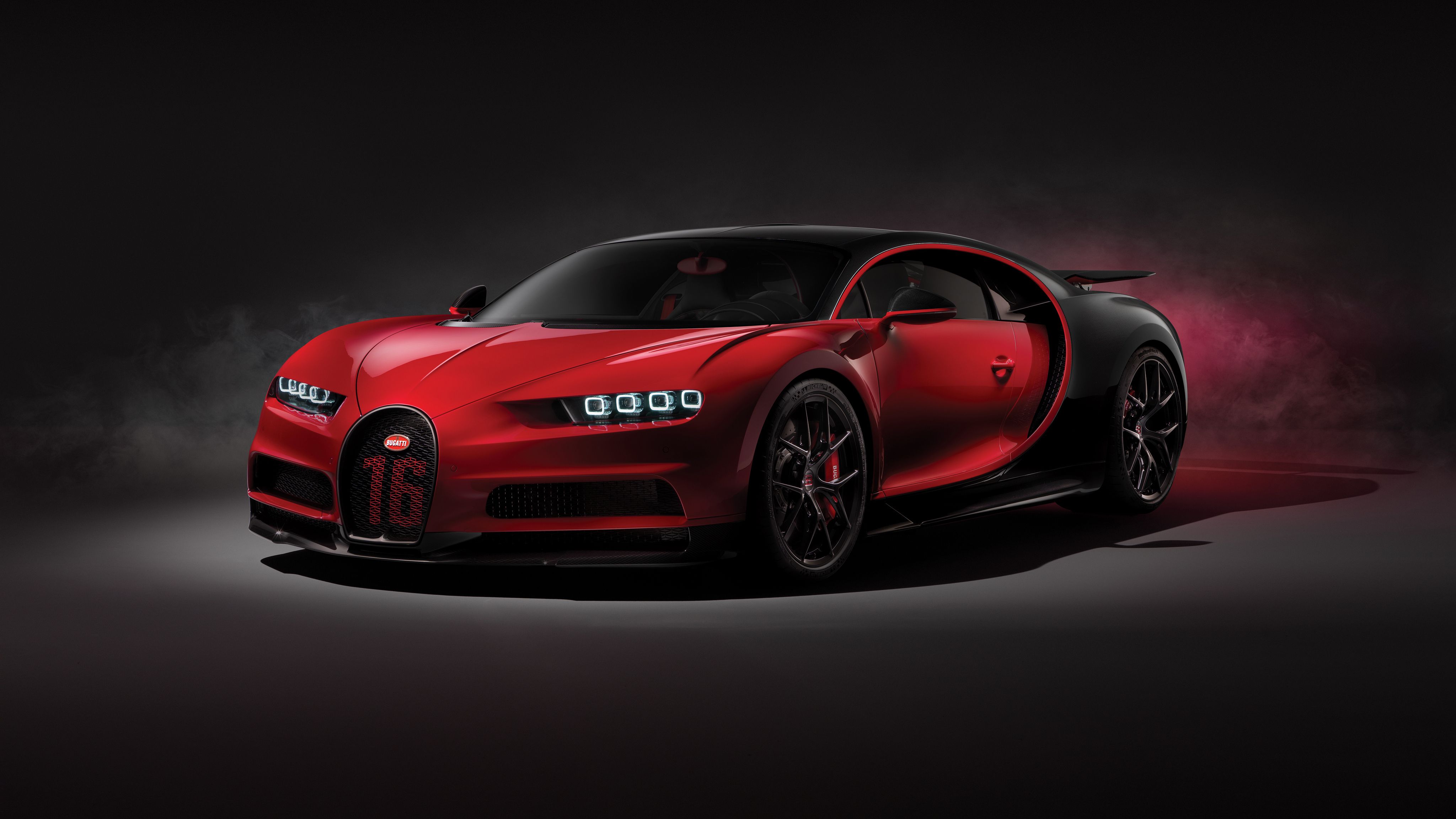 Bugatti Hintergrundbild 4096x2304. Red Bugatti Wallpaper