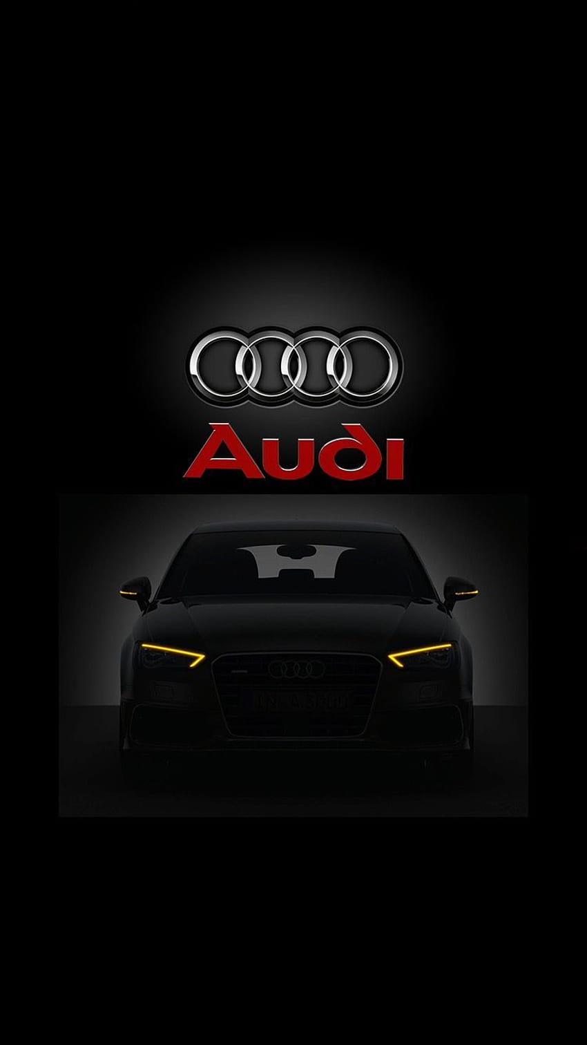 Audi Hintergrundbild 850x1512. IPhone X Audi Logo, Audi Logo HD phone wallpaper