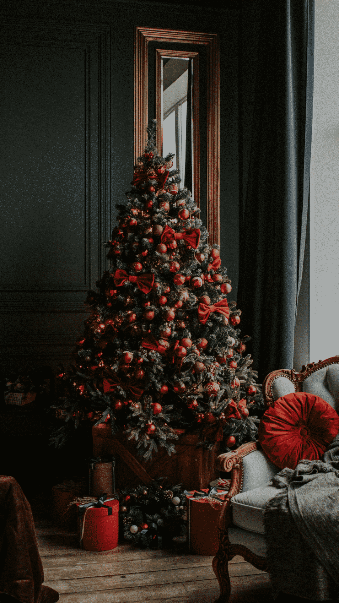 Weihnachten Hintergrundbild 1080x1920. FREE Aesthetic Christmas Wallpaper For A Festive Phone