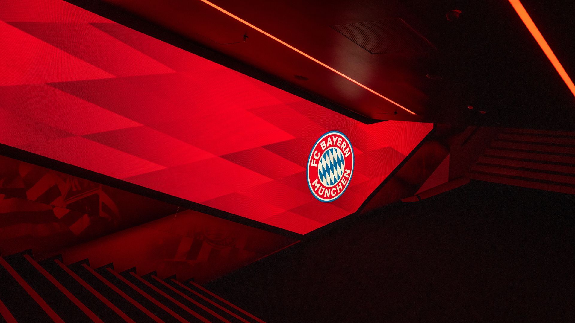 Geiles Hintergrundbild 1920x1080. Wallpaper: Allianz Arena Bildschirmhintergrund