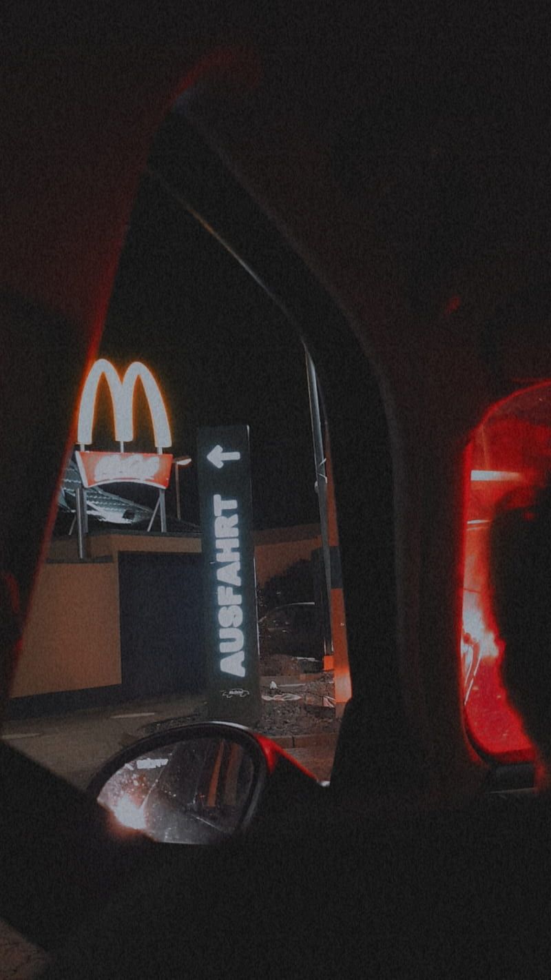  McDonald's Hintergrundbild 800x1422. Mcdonalds, colors, dark, led, logo, mc, mcdrive, neon, night, vibe, HD phone wallpaper