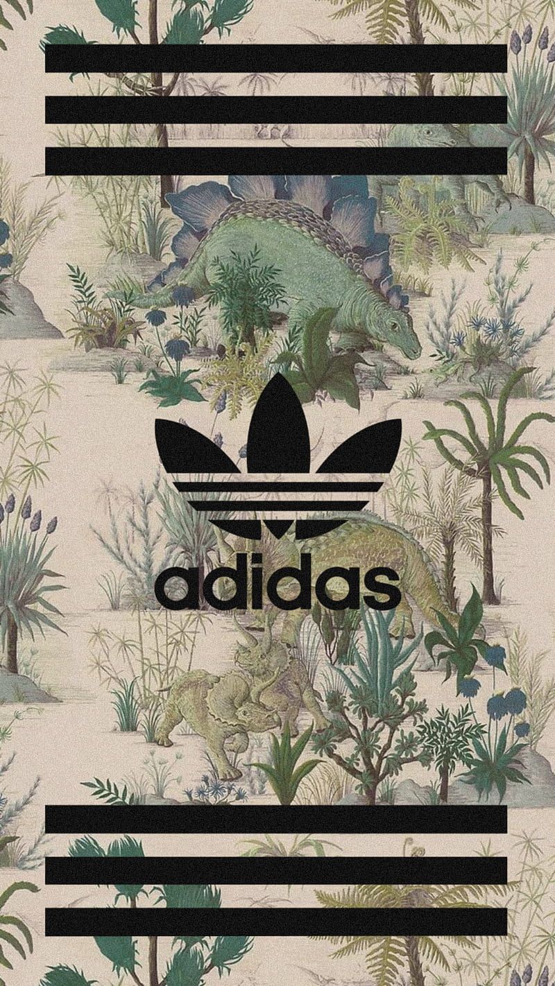  Adidas Hintergrundbild 800x1422. Logo Adidas, aesthetic, marca, new, sayings, halloween, pastel, flores, dinosaurios, HD phone wallpaper