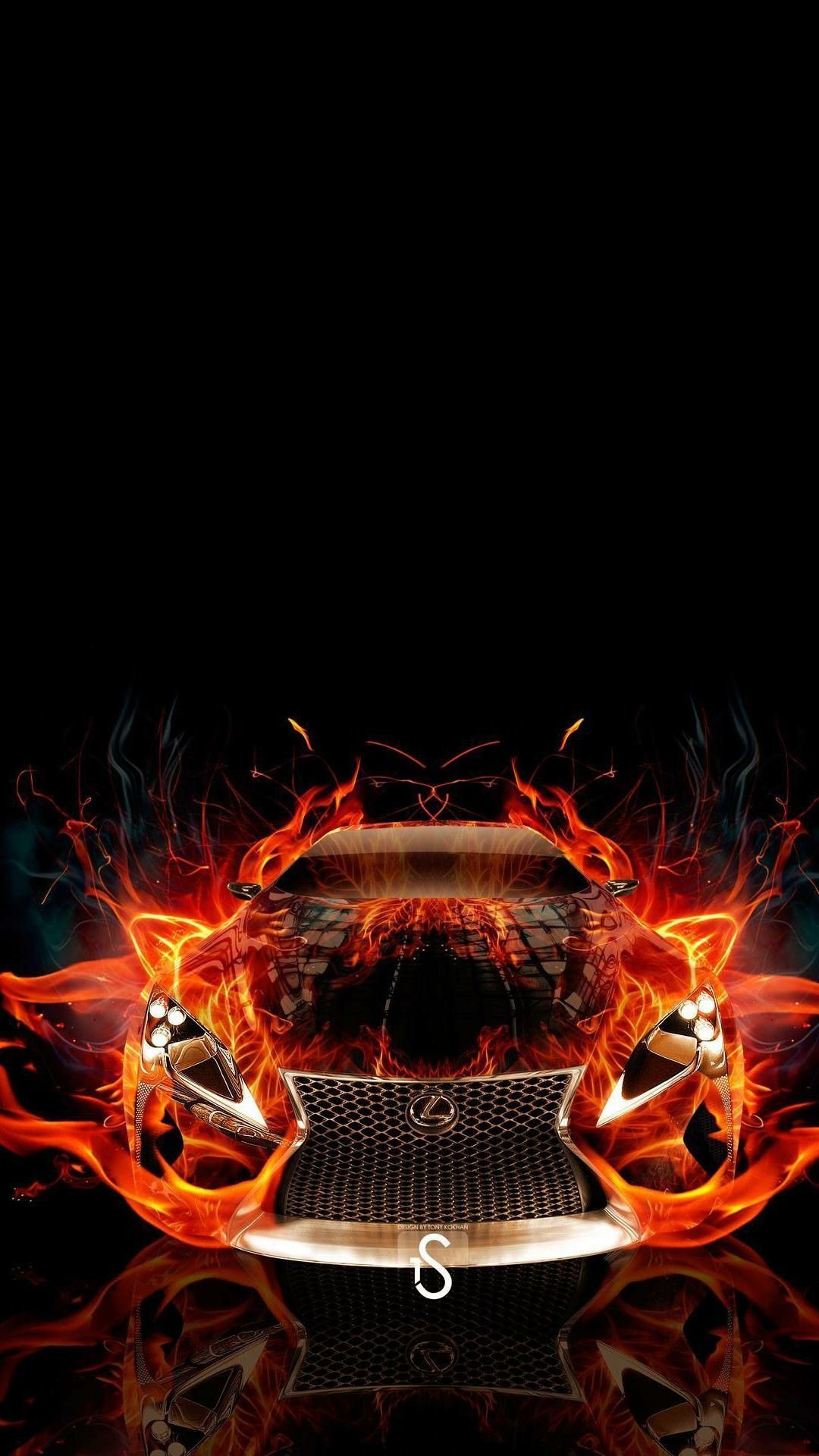  Coole Auto Hintergrundbild 1080x1920. Fire car. Car wallpaper, Sports car wallpaper, Fancy cars