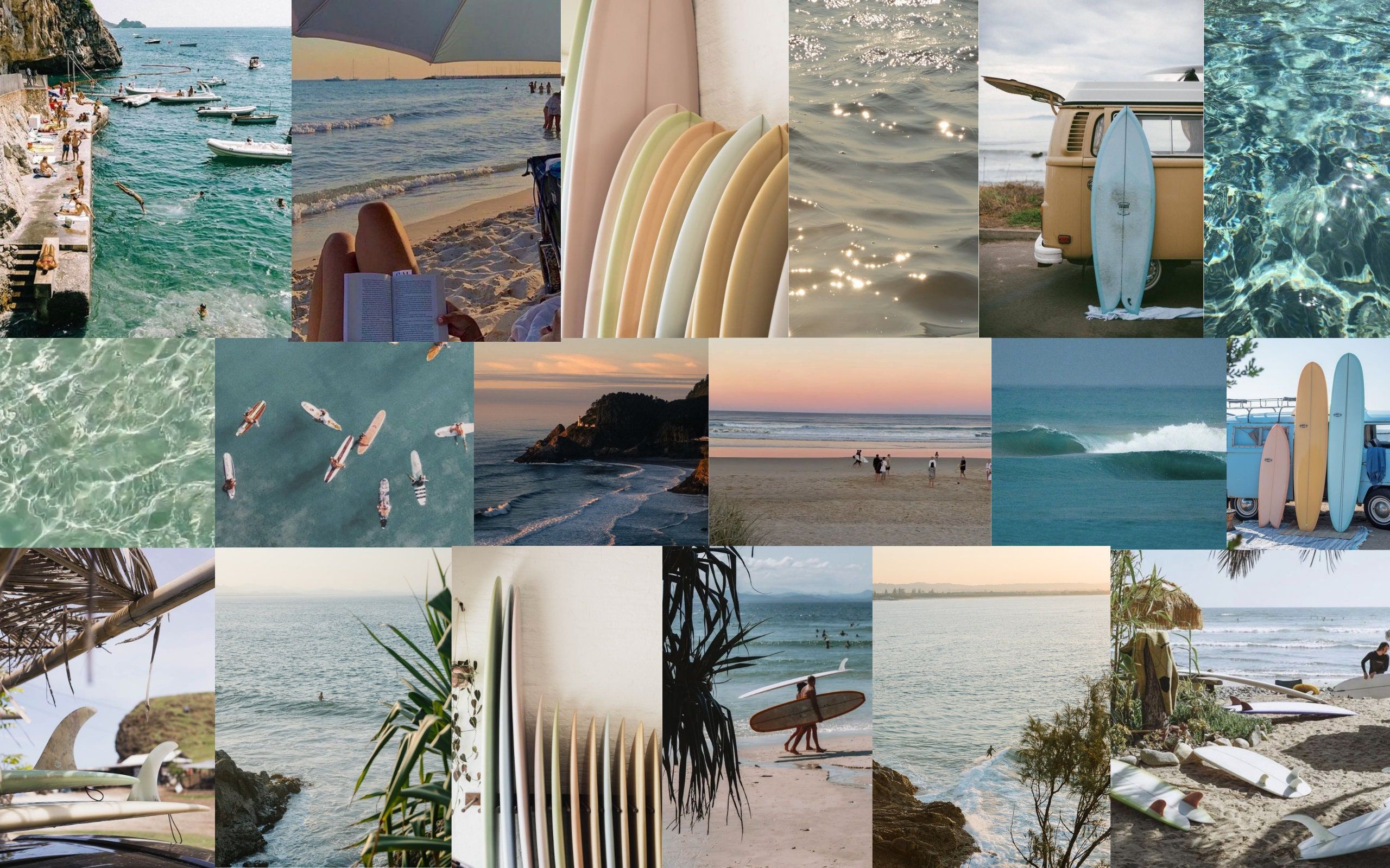  Meer Und Strand Hintergrundbild 2560x1600. Ocean Aesthetic MacBook 13 Tapete, Ocean Aesthetic, Digitaler Download