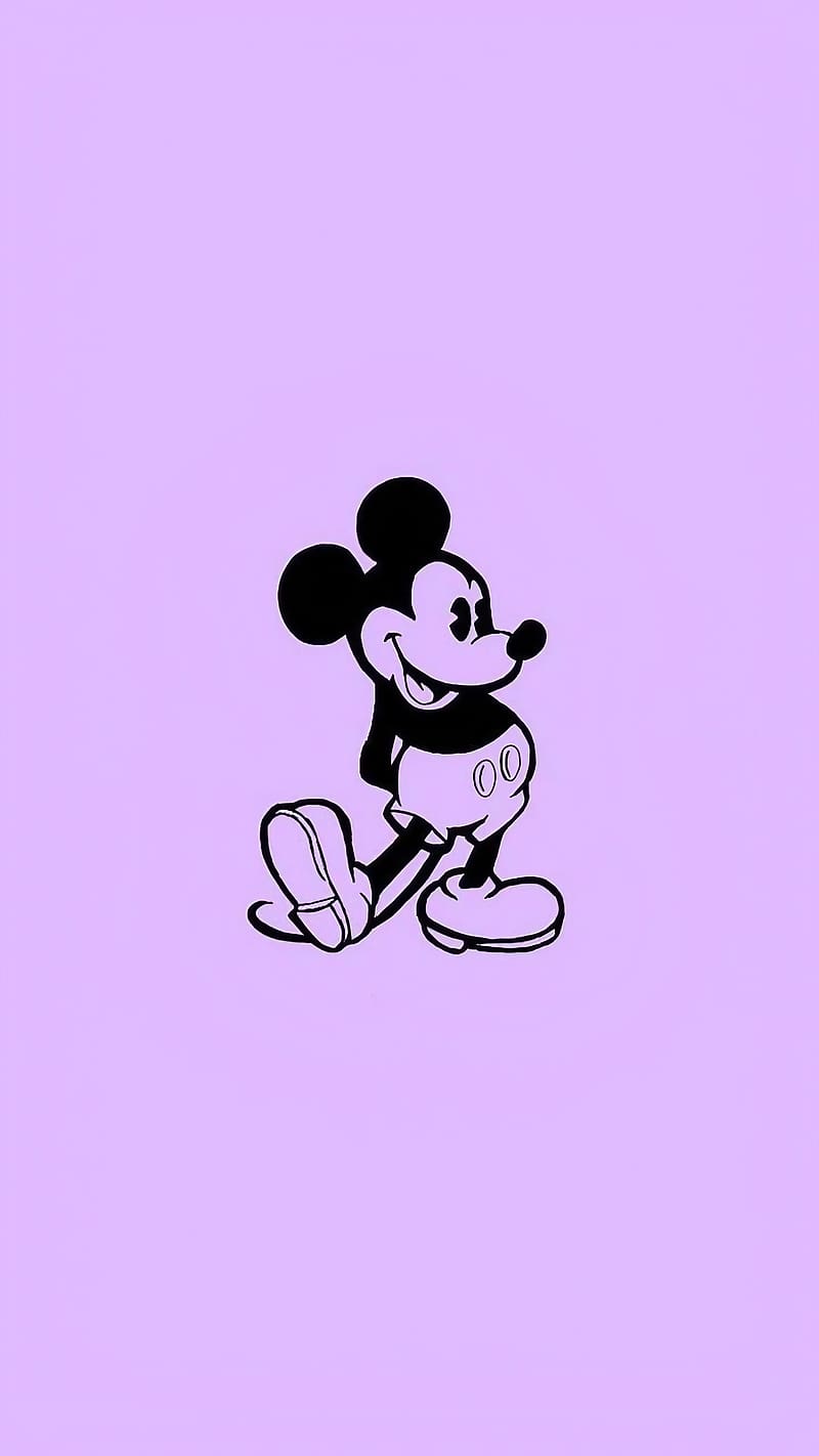  Mickey Mouse Hintergrundbild 800x1422. HD aesthetic mickey mouse wallpaper