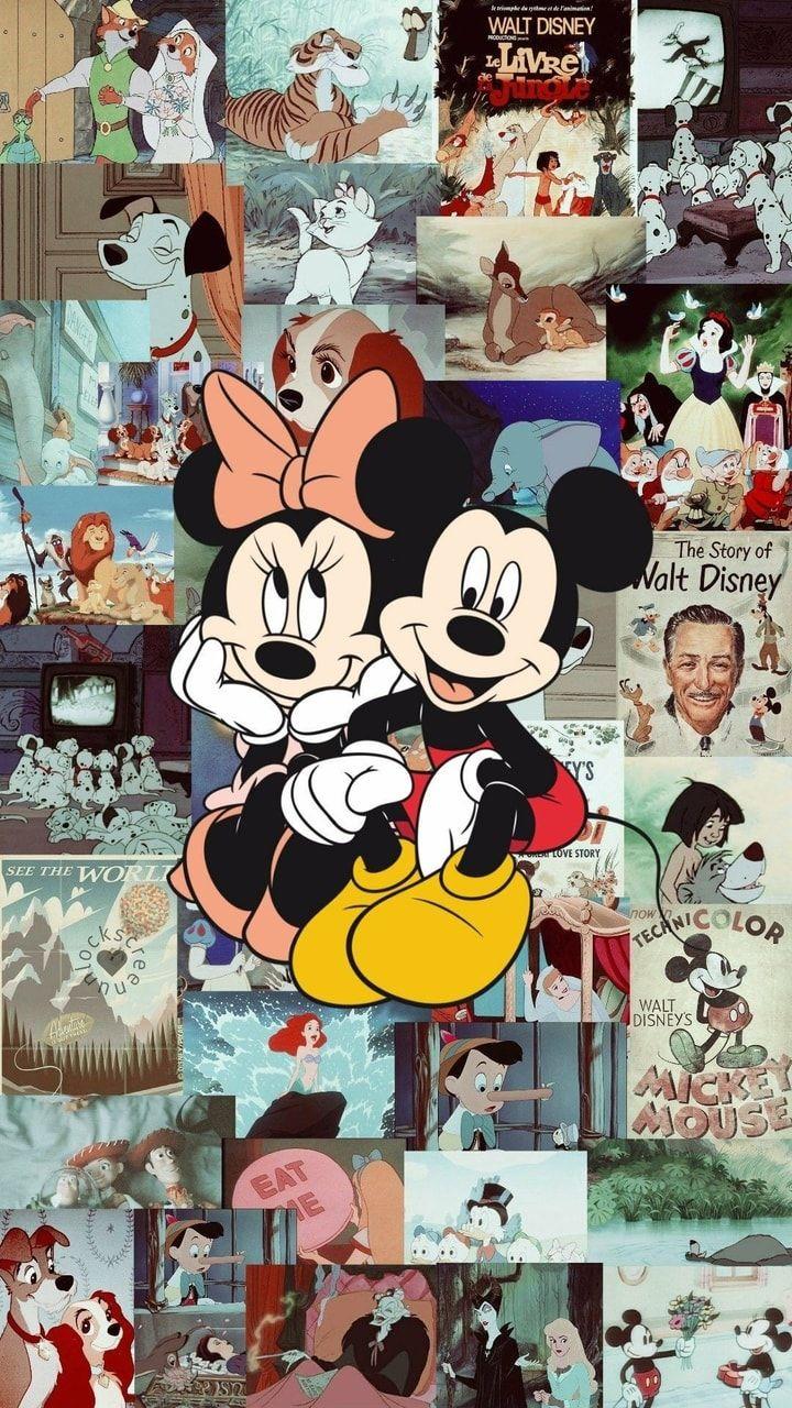  Mickey Mouse Hintergrundbild 720x1280. Mickey Mouse Aesthetic Wallpaper Free Mickey Mouse Aesthetic Background