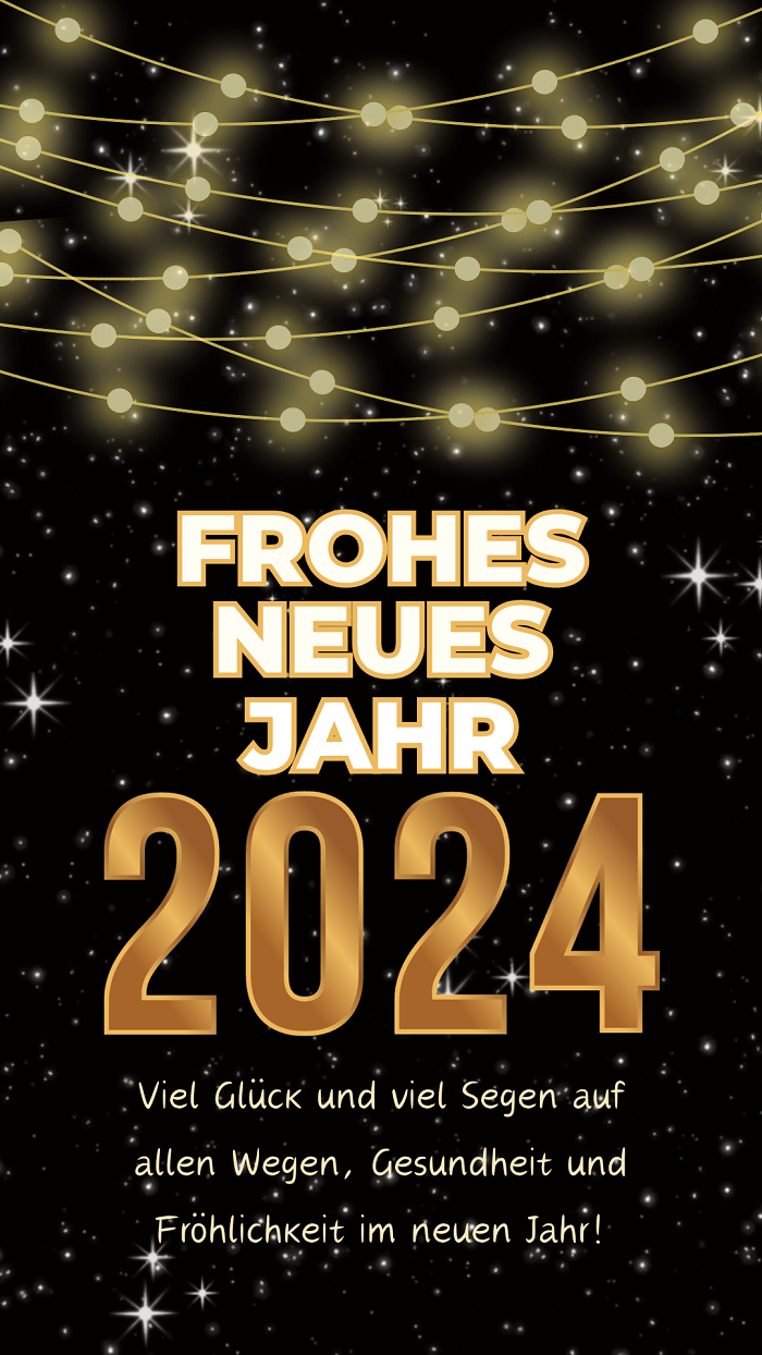 Neujahr 2024 Hintergrundbild 700x1244. Frohes neues Jahr