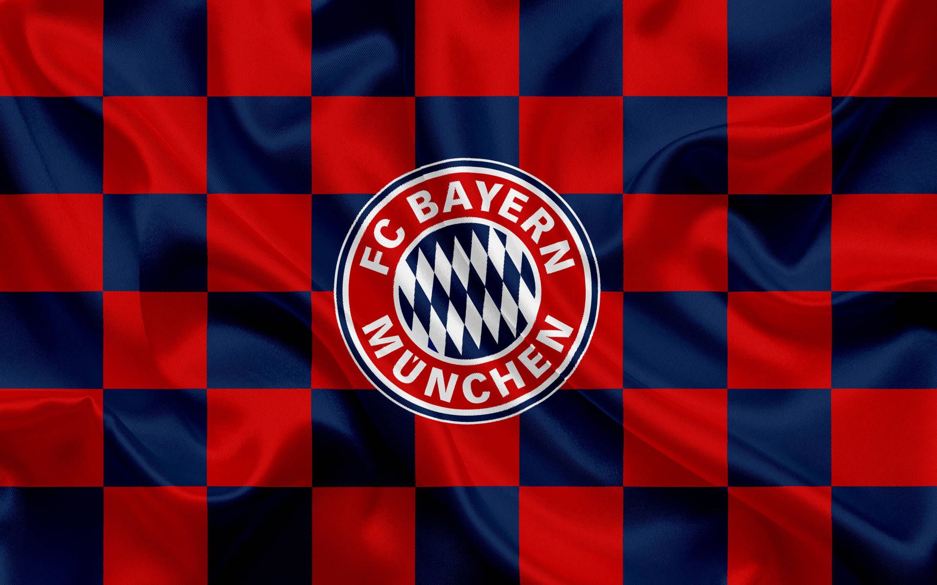  FC Bayern München Hintergrundbild 1920x1200. Download Bayern Munich Checkered Logo Wallpaper