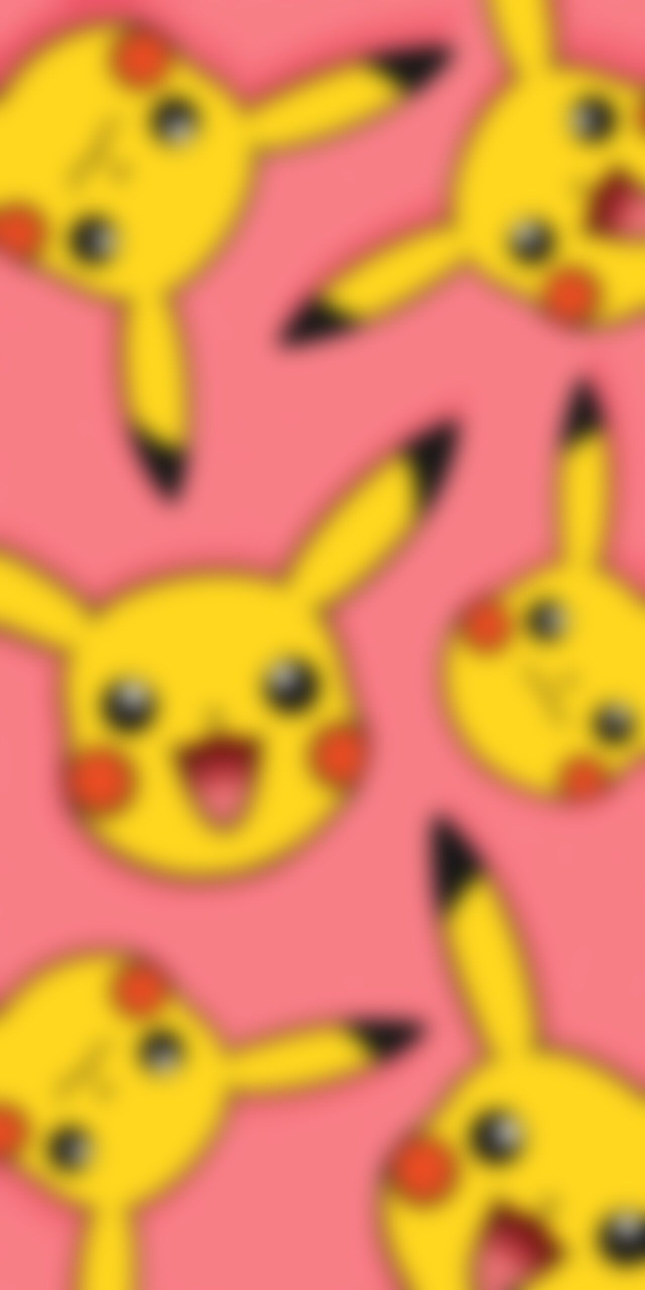  Pikachu Hintergrundbild 1280x2560. Pokémon Smiling Pikachu Pink Wallpaper