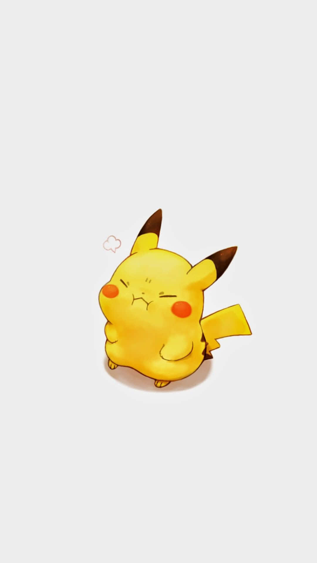  Pikachu Hintergrundbild 1080x1920. Download Cute Angry Pokemon Aesthetic Wallpaper
