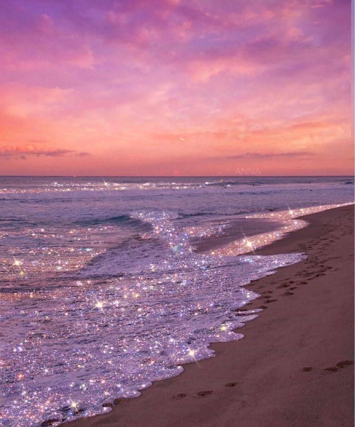  Schwarz Glitzer Hintergrundbild 1356x1631. Ocean Glitter Wallpaper Free Ocean Glitter Background