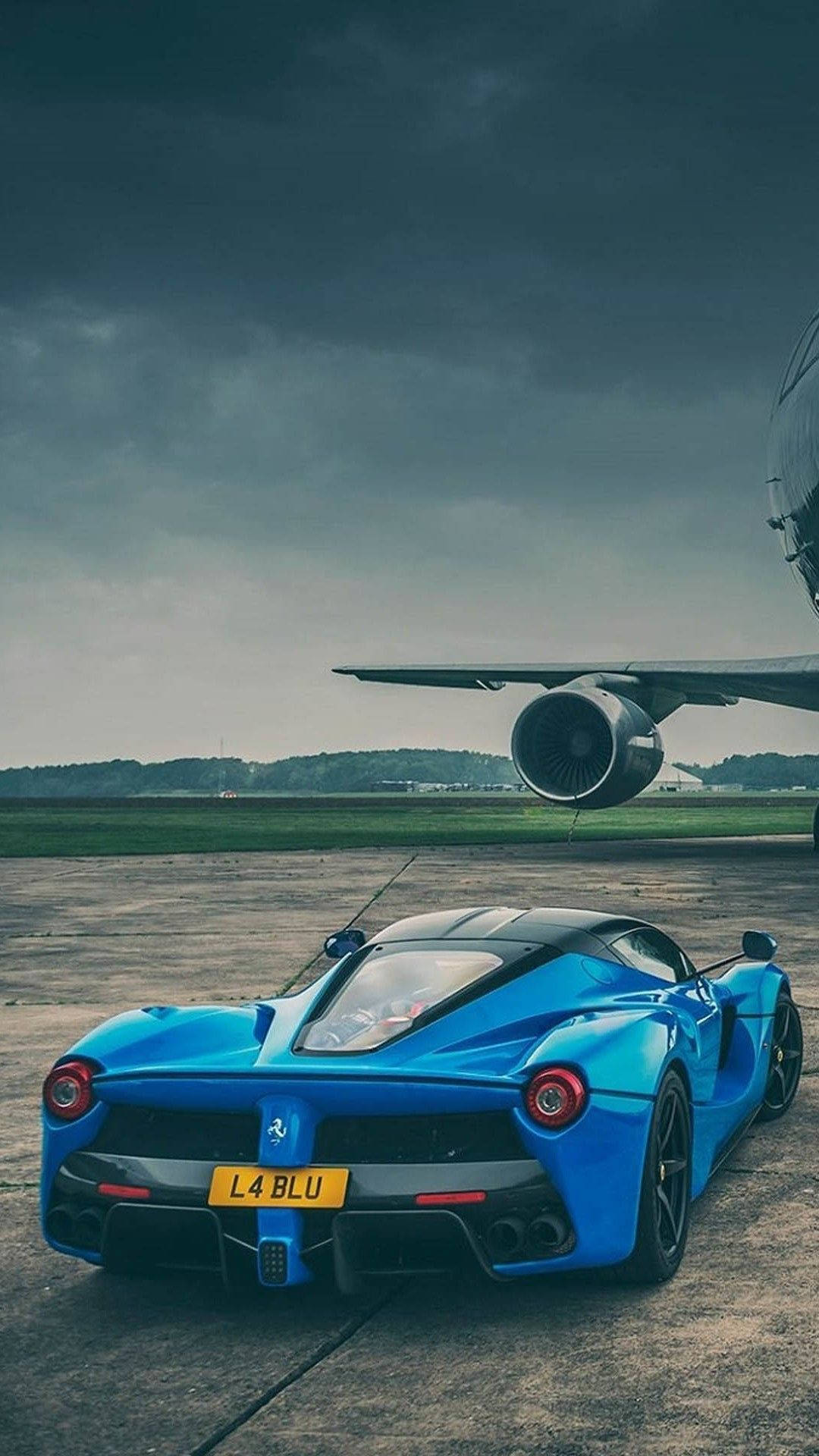  Ferrari LaFerrari Hintergrundbild 1080x1920. Download Blue La Ferrari iPhone Wallpaper