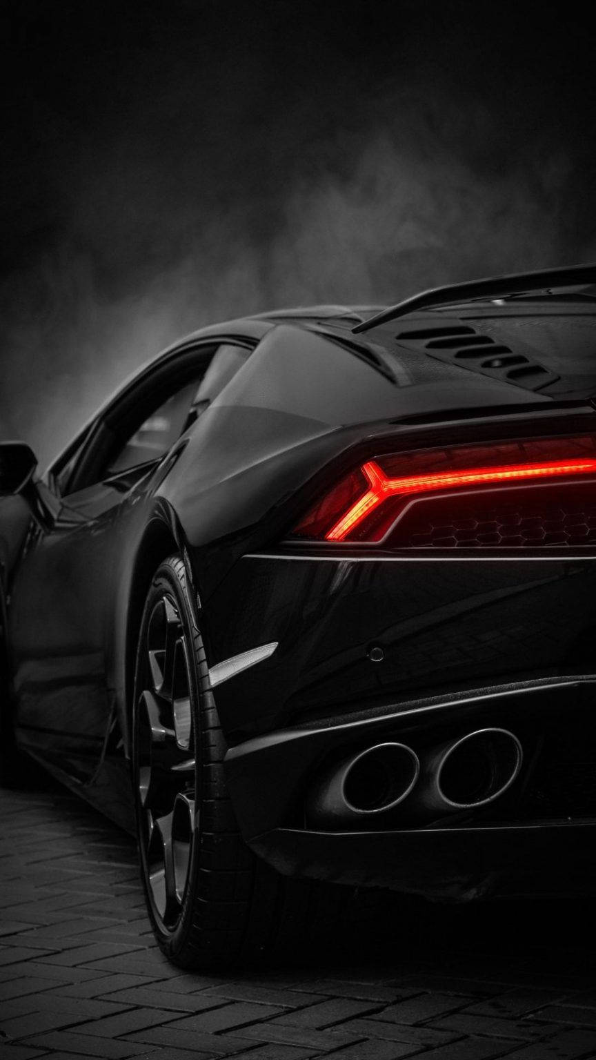  Lamborghini Aventador Hintergrundbild 864x1536. Download Black Lamborghini Aventador iPhone Car Wallpaper