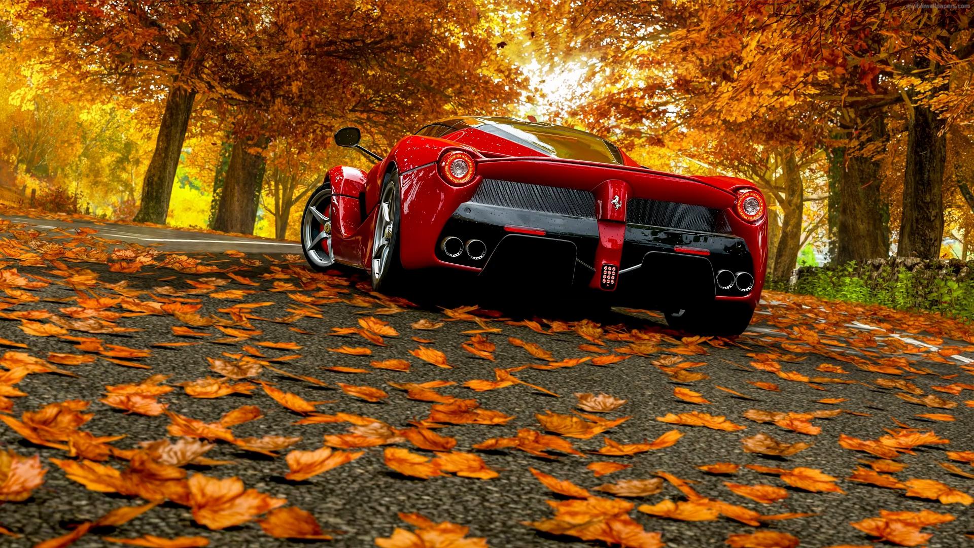  Ferrari LaFerrari Hintergrundbild 1920x1080. Autumn Ferrari Wallpaper