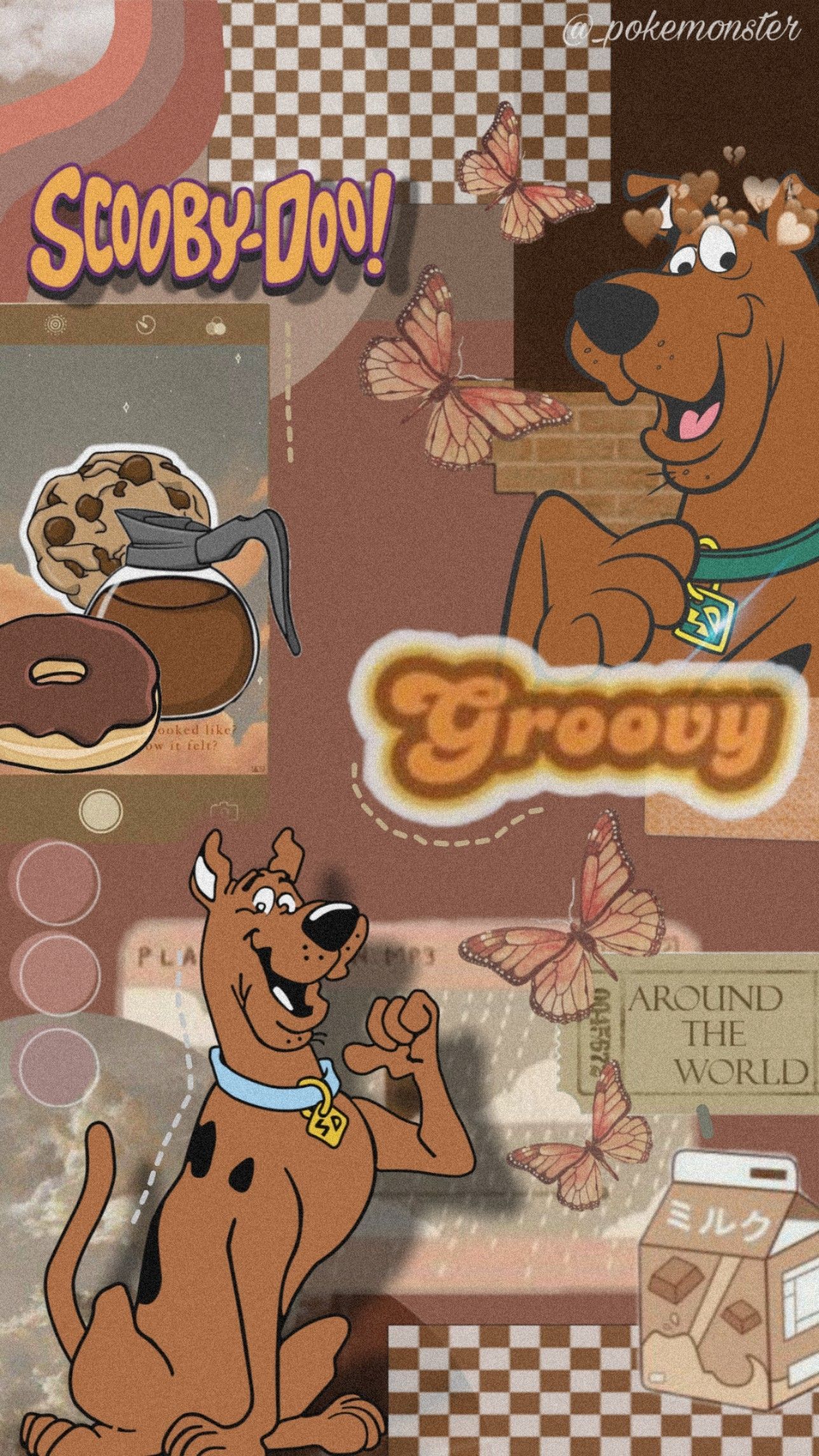  Scooby-Doo Hintergrundbild 1288x2289. Scooby Doo Edit. Fond d'écran coloré, Fond d'ecran pastel, Fond d'ecran dessin