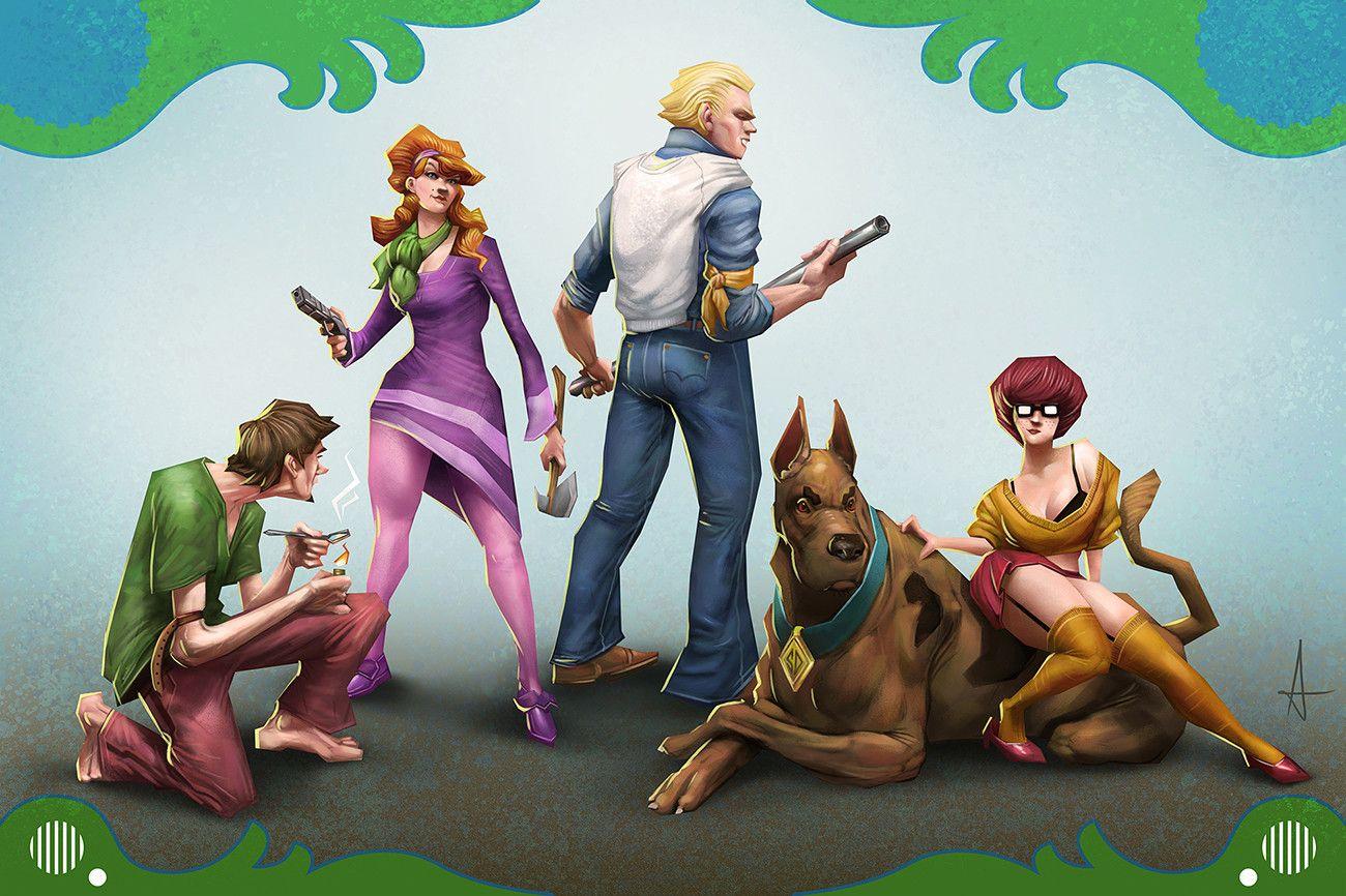  Scooby-Doo Hintergrundbild 1300x866. Scooby Doo Movie 4k Desktop Wallpaper