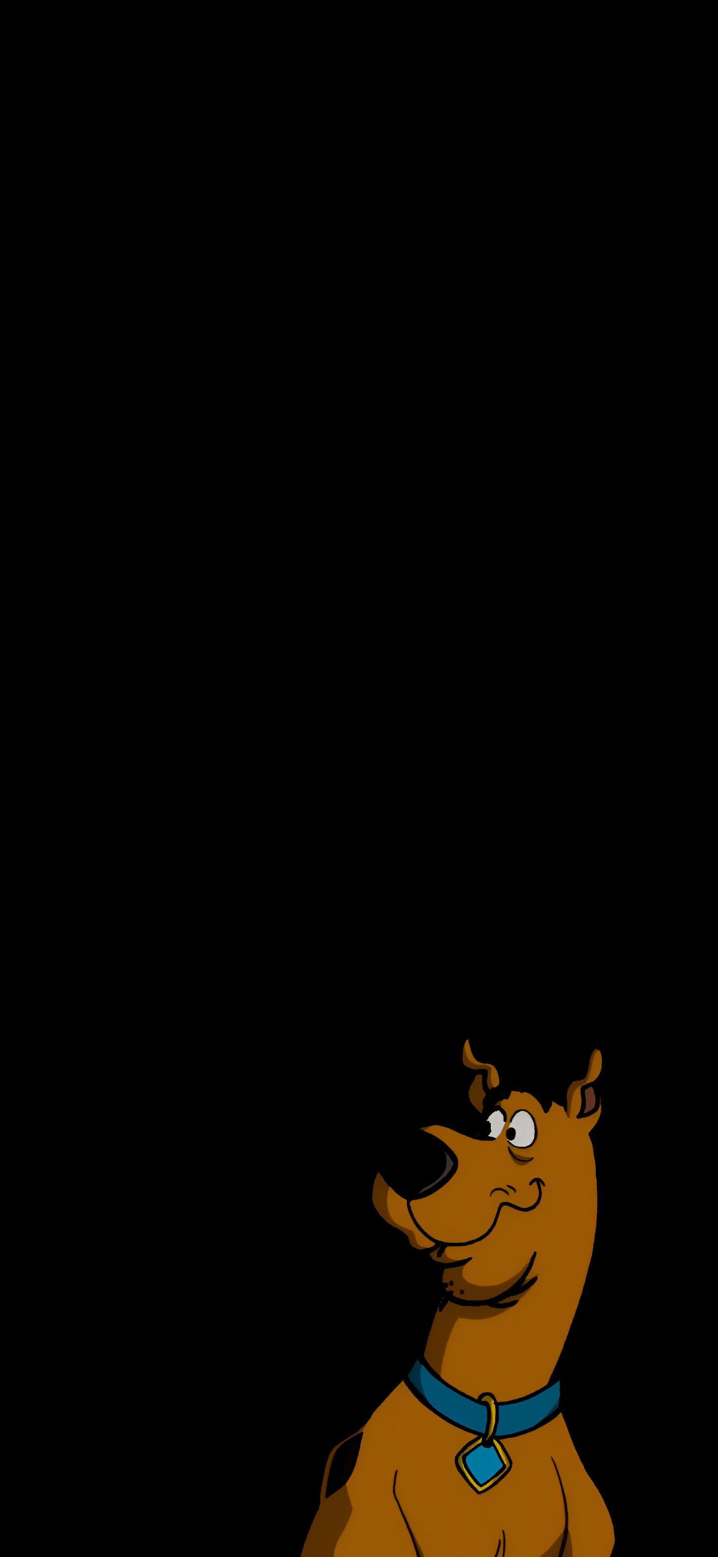  Scooby-Doo Hintergrundbild 1463x3171. Cool Scooby Doo Black Background Wallpaper