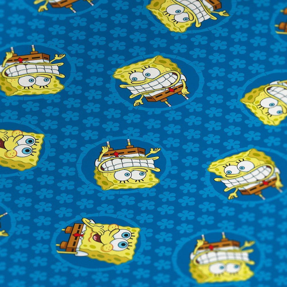  SpongeBob Schwammkopf Hintergrundbild 1000x1000. SpongeBob Schwammkopf Expressions Geschenkpapier