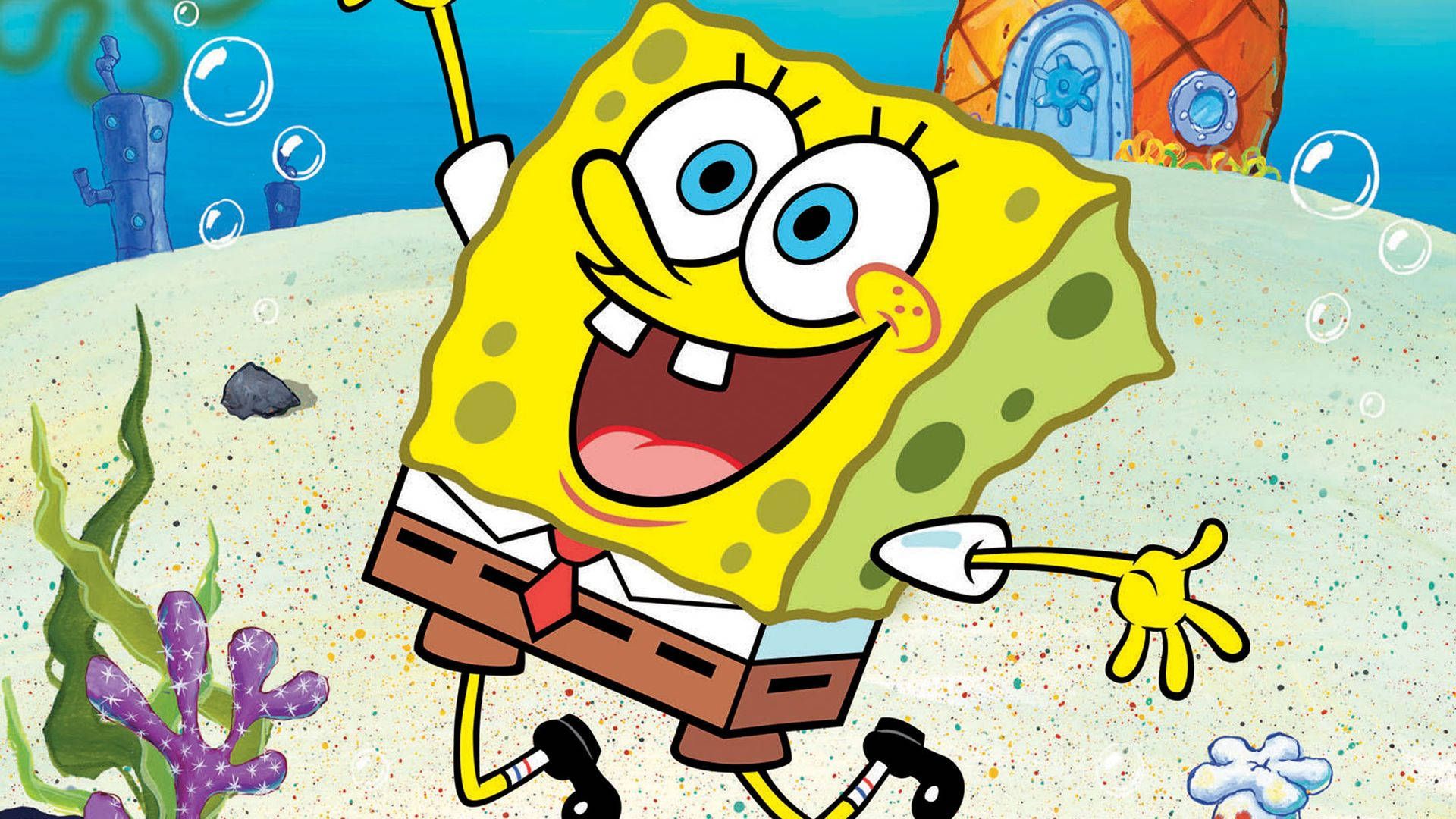  SpongeBob Schwammkopf Hintergrundbild 1920x1080. Spongebob Wallpaper KOSTENLOS