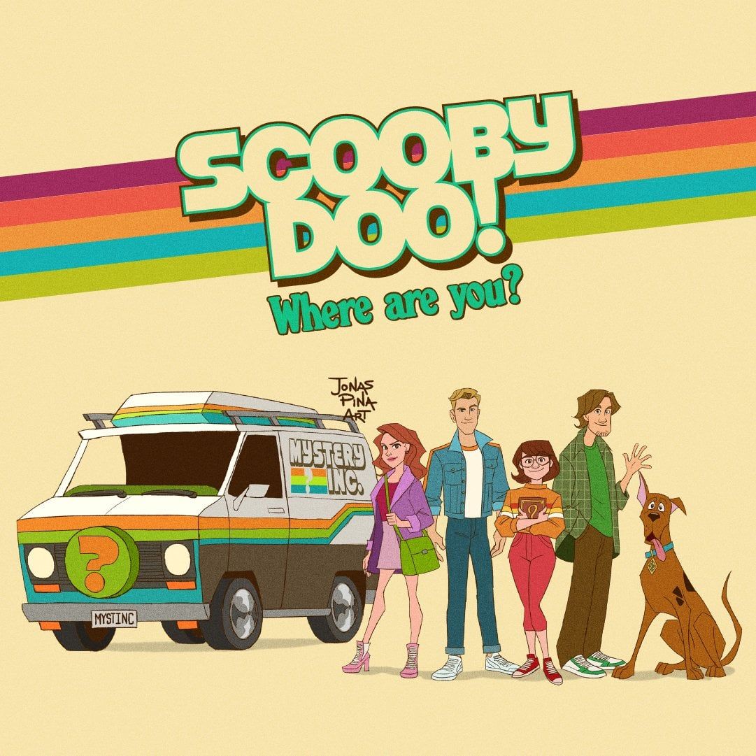  Scooby-Doo Hintergrundbild 1081x1081. Scooby Doo, Where Are You! By Jonas Pina