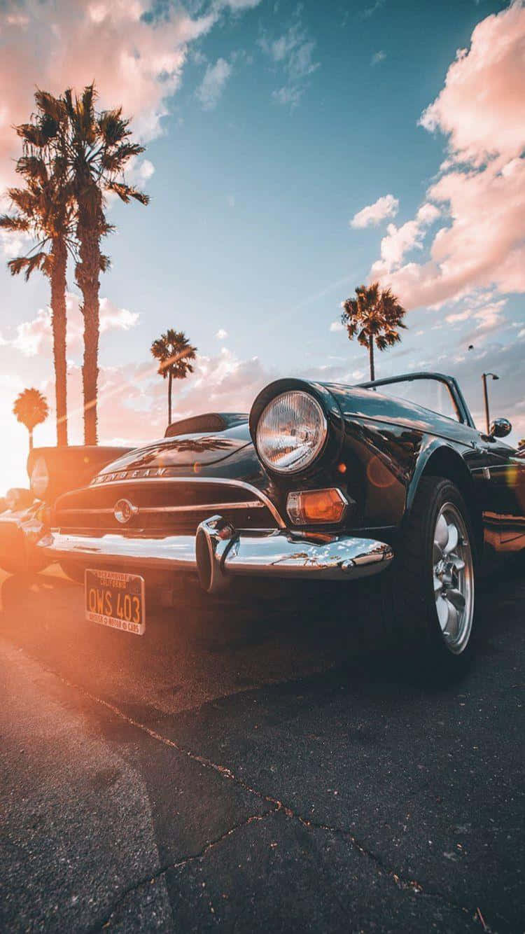  Auto Hintergrundbild 750x1334. Download free Get The Edge Of Luxury With An Aesthetic Car Wallpaper