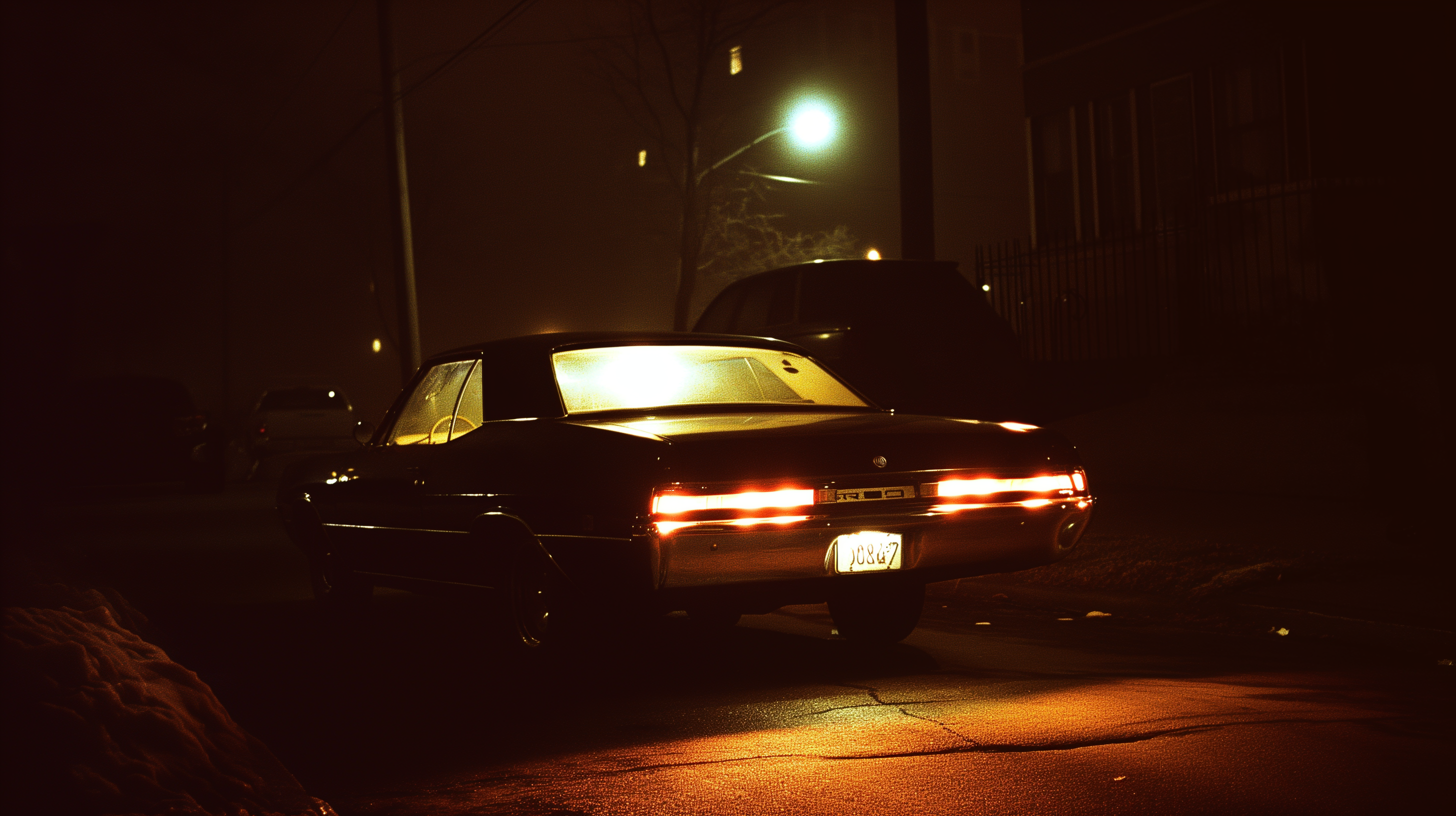  Auto Hintergrundbild 2912x1632. Dark Aesthetic Nighttime Car HD Wallpaper