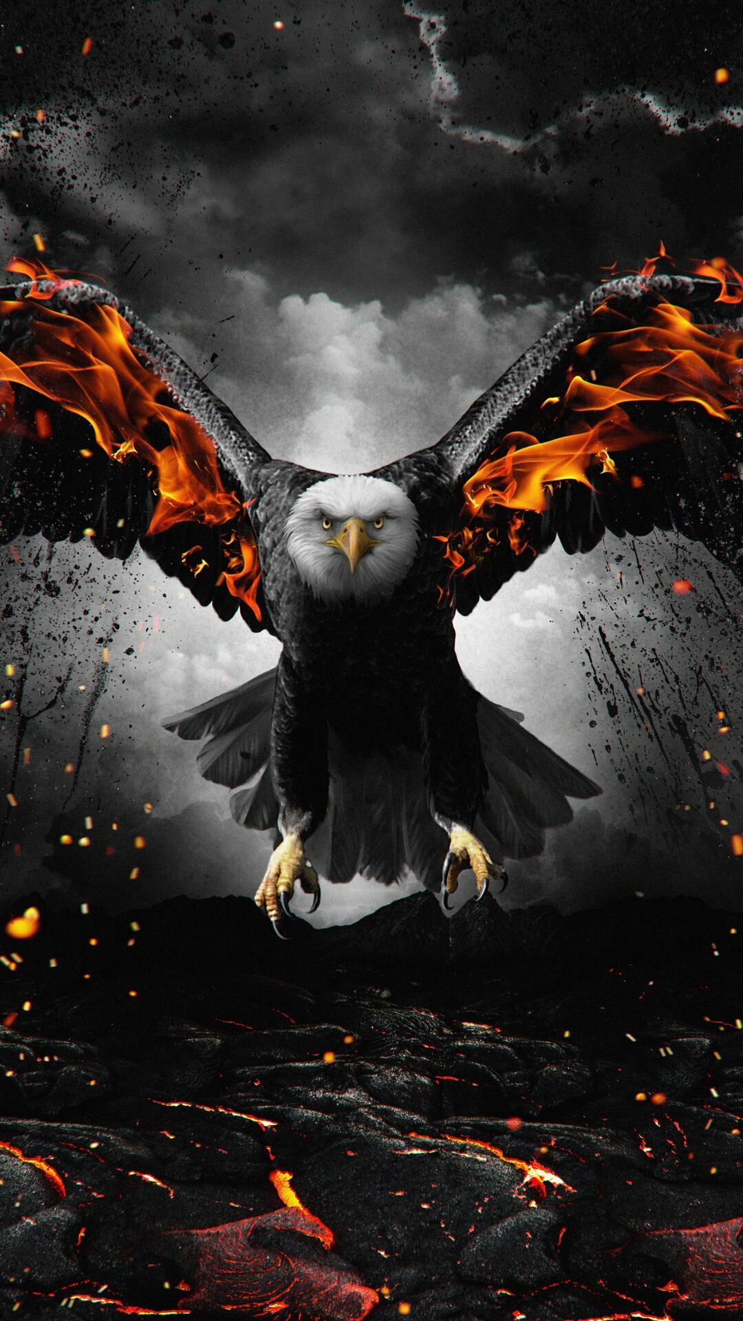  Adler Hintergrundbild 1080x1920. Hendie Purwiliarto on Phone Background 36. Eagle wallpaper, Eagle picture, Dark fantasy