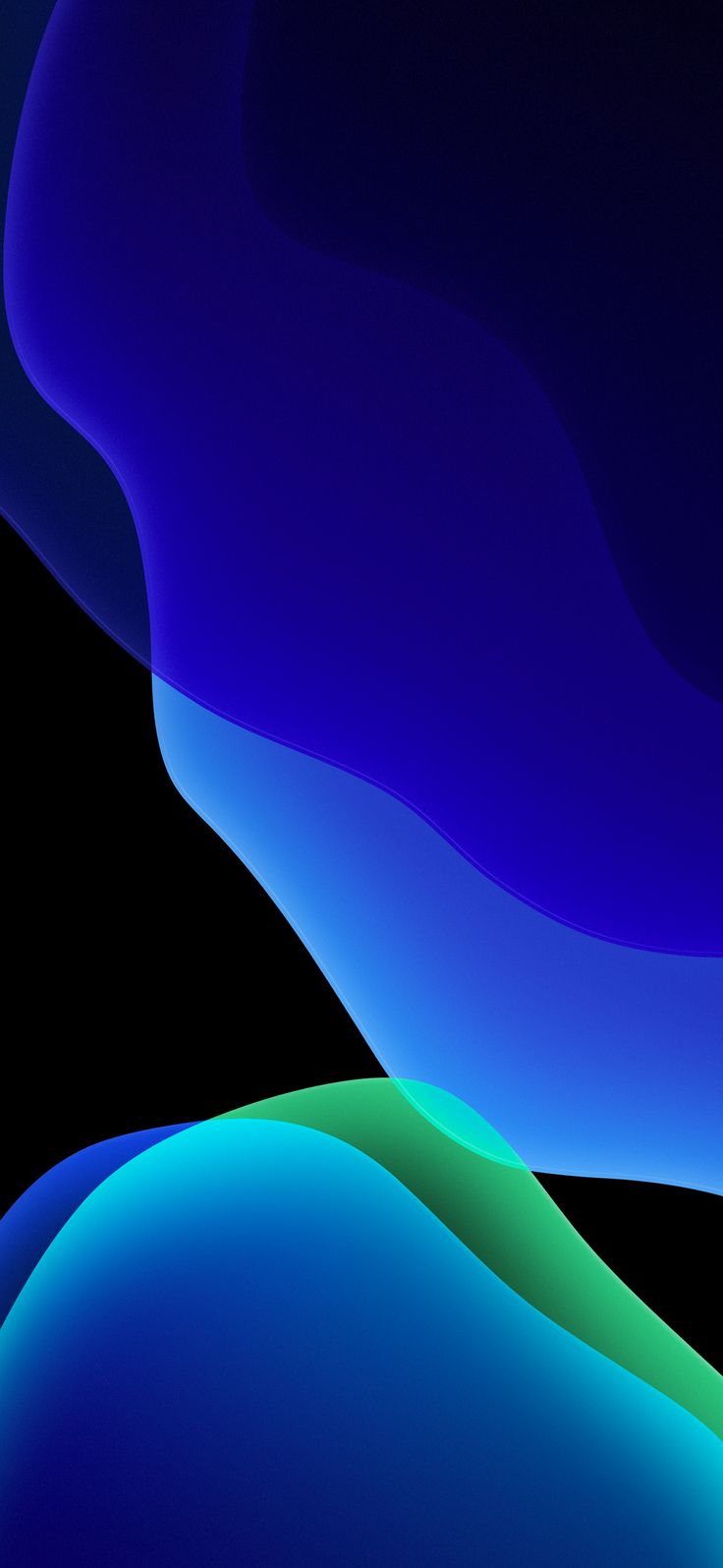  Apple IPhone Hintergrundbild 736x1595. iOS 13 Wallpaper HQ. Dark mode wallpaper iphone, Blue wallpaper iphone, Android wallpaper