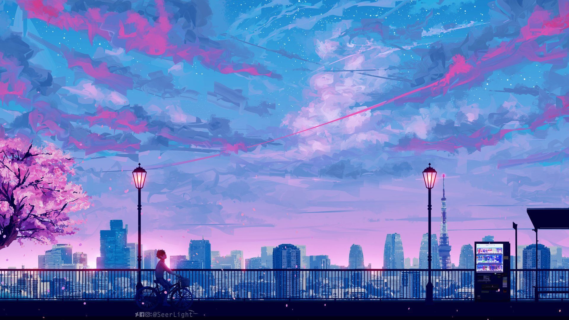 1920x1080 Hintergrundbild 1920x1080. Anime Aesthetic Wallpaper