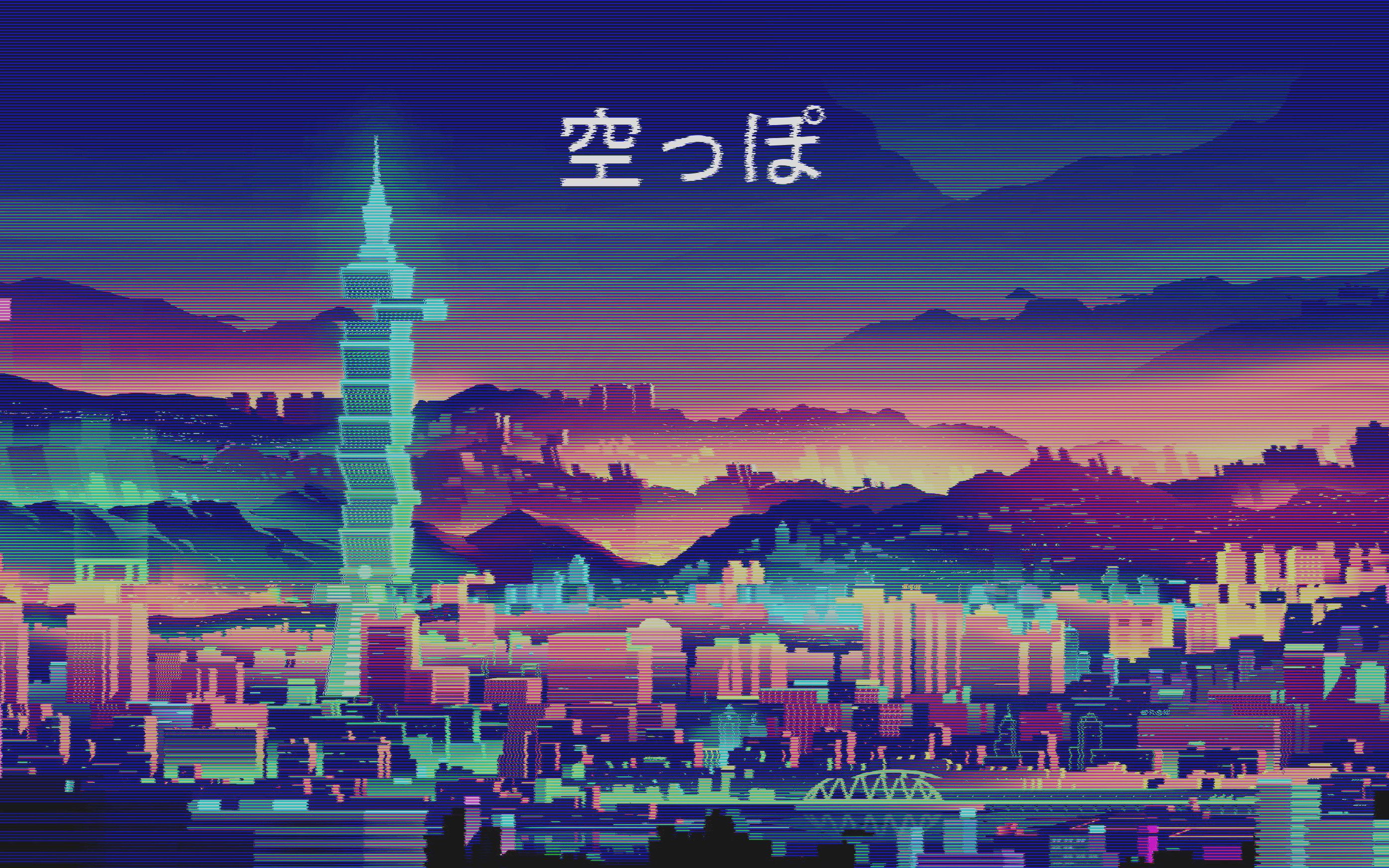  Anime Hintergrundbild 2787x1742. Aesthetic Anime City Wallpaper Free Aesthetic Anime City Background