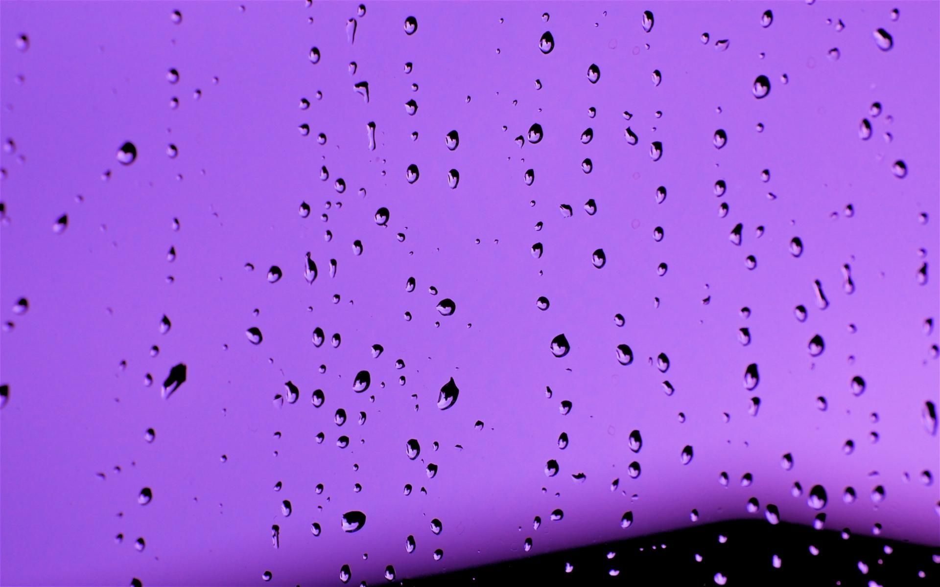 1920x1200 Hintergrundbild 1920x1200. Drops on Purple desktop PC and Mac wallpaper. Purple wallpaper hd, Dark purple aesthetic, Purple aesthetic background