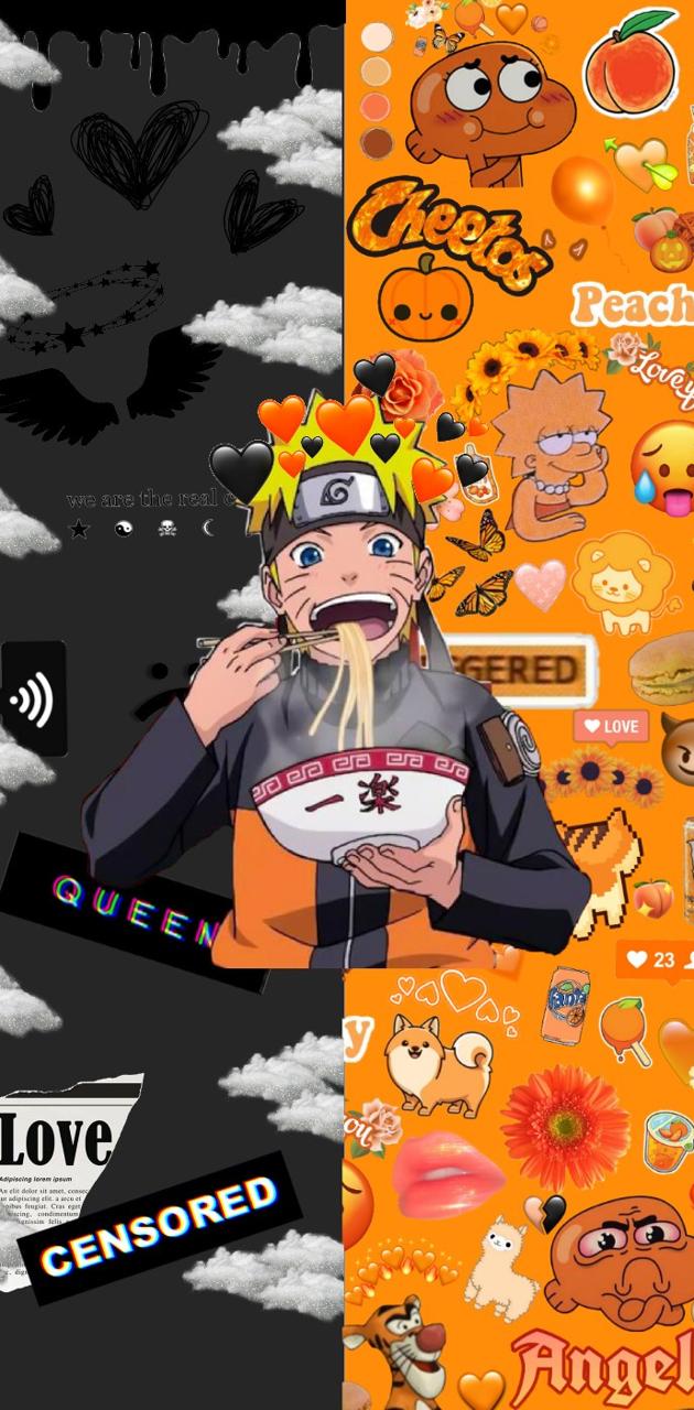 Naruto Hintergrundbild 630x1280. Aesthetic Naruto Wallpaper