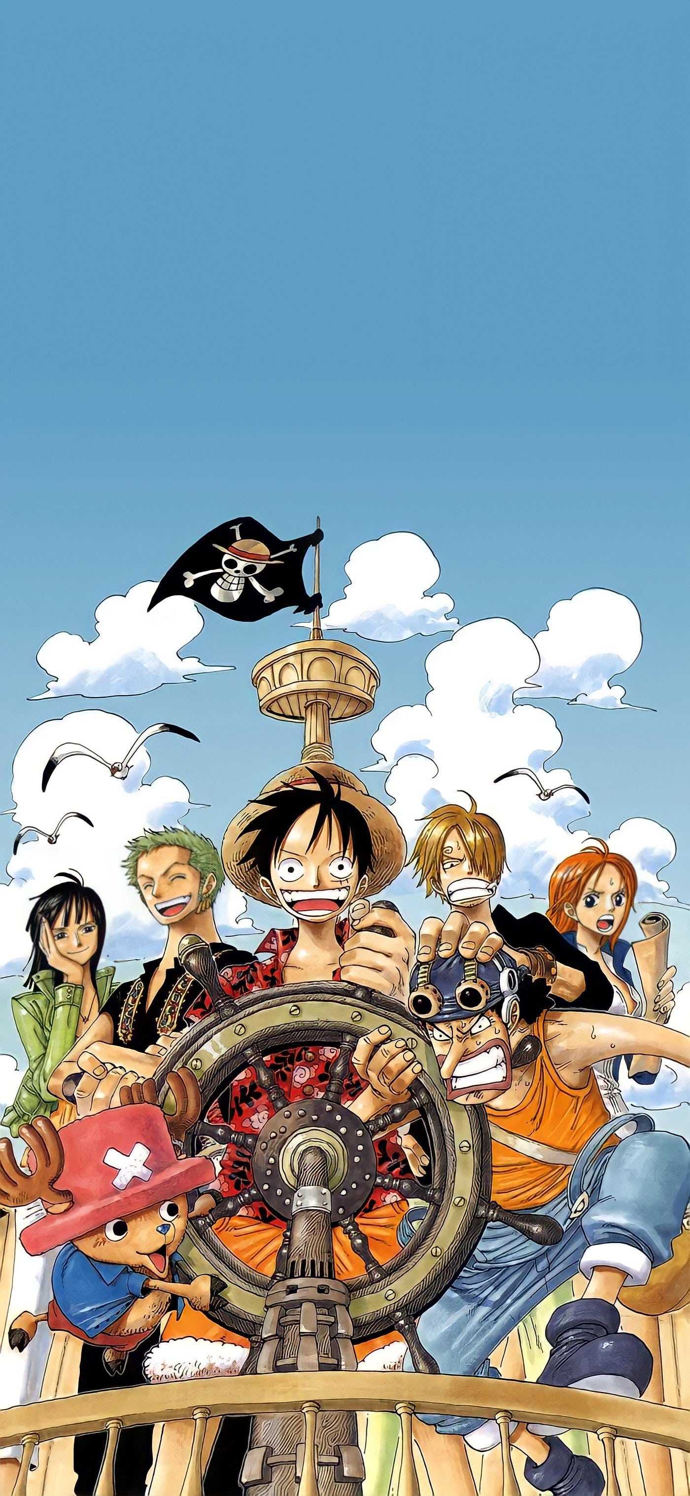  One Piece Hintergrundbild 1400x3034. One Piece Anime iPhone Wallpaper