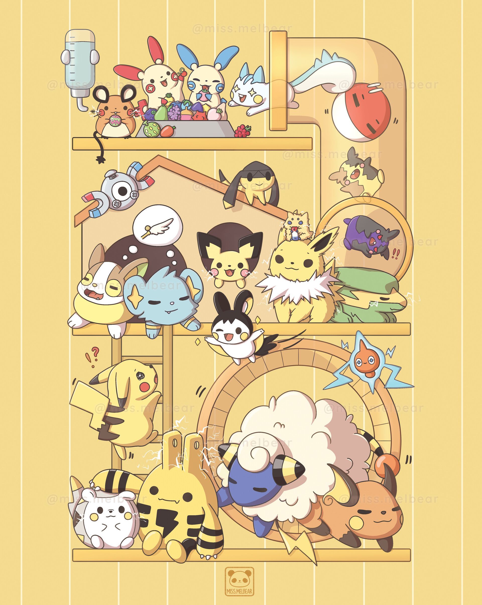  Pokémon Hintergrundbild 1920x2409. Aesthetic Pokémon Wallpaper