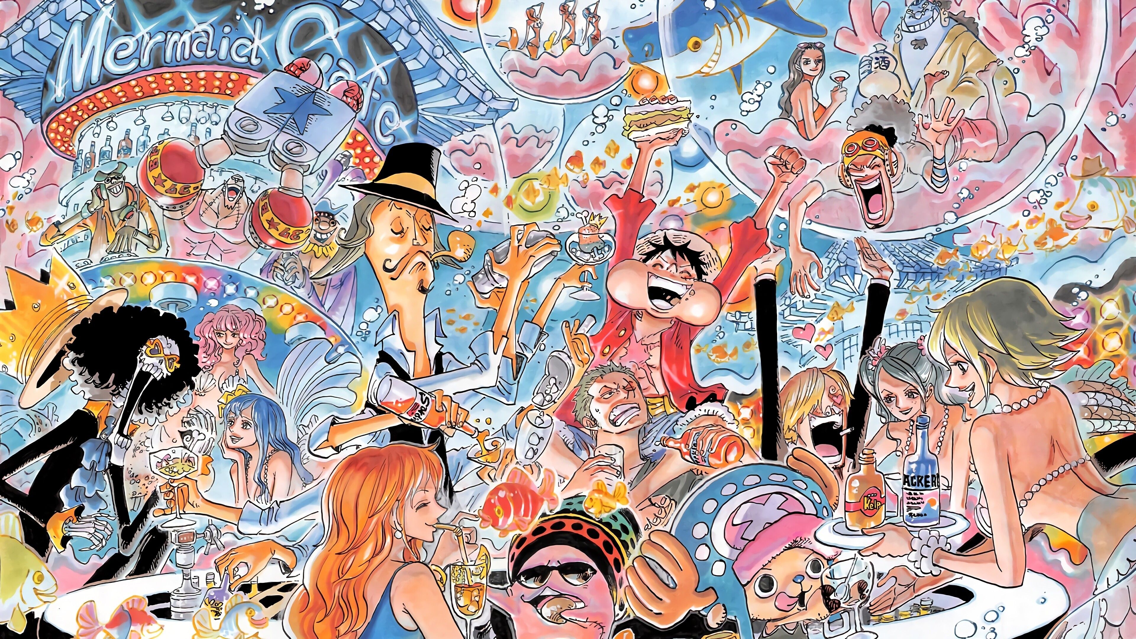  One Piece Hintergrundbild 3840x2160. One Piece, Straw Hat Pirates, 4K Gallery HD Wallpaper