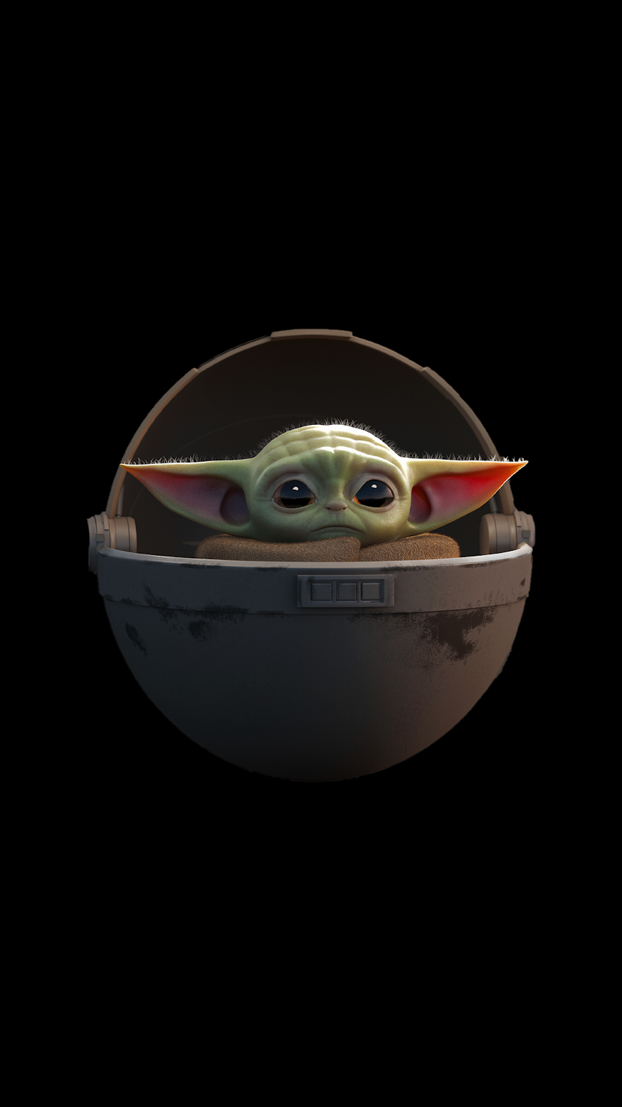  Baby Yoda Hintergrundbild 900x1600. Wallpaper