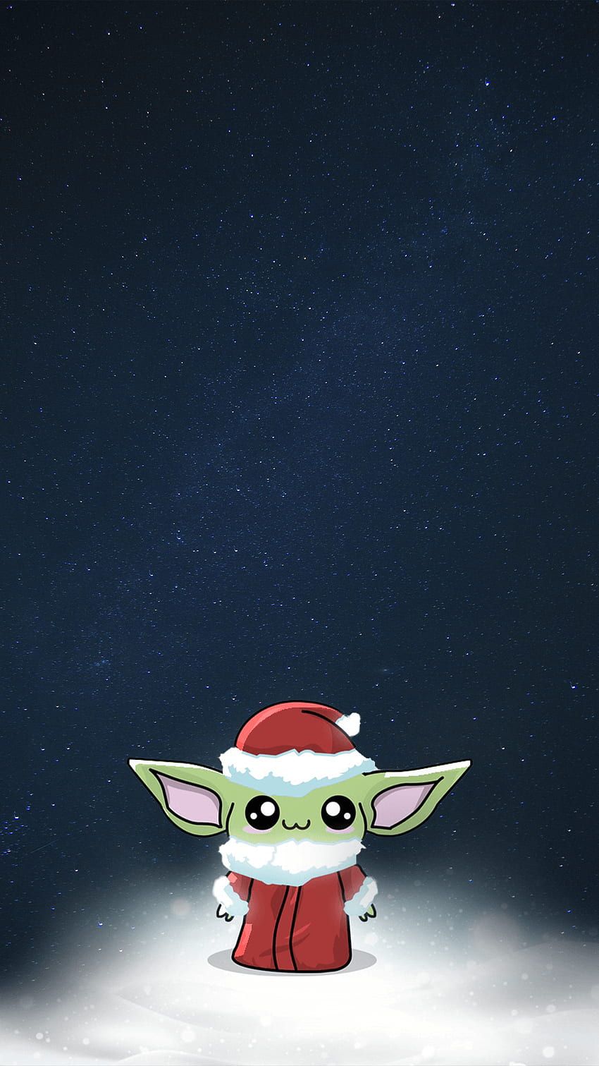  Baby Yoda Hintergrundbild 850x1511. Baby Yoda Christmas, Chibi Baby Yoda HD phone wallpaper