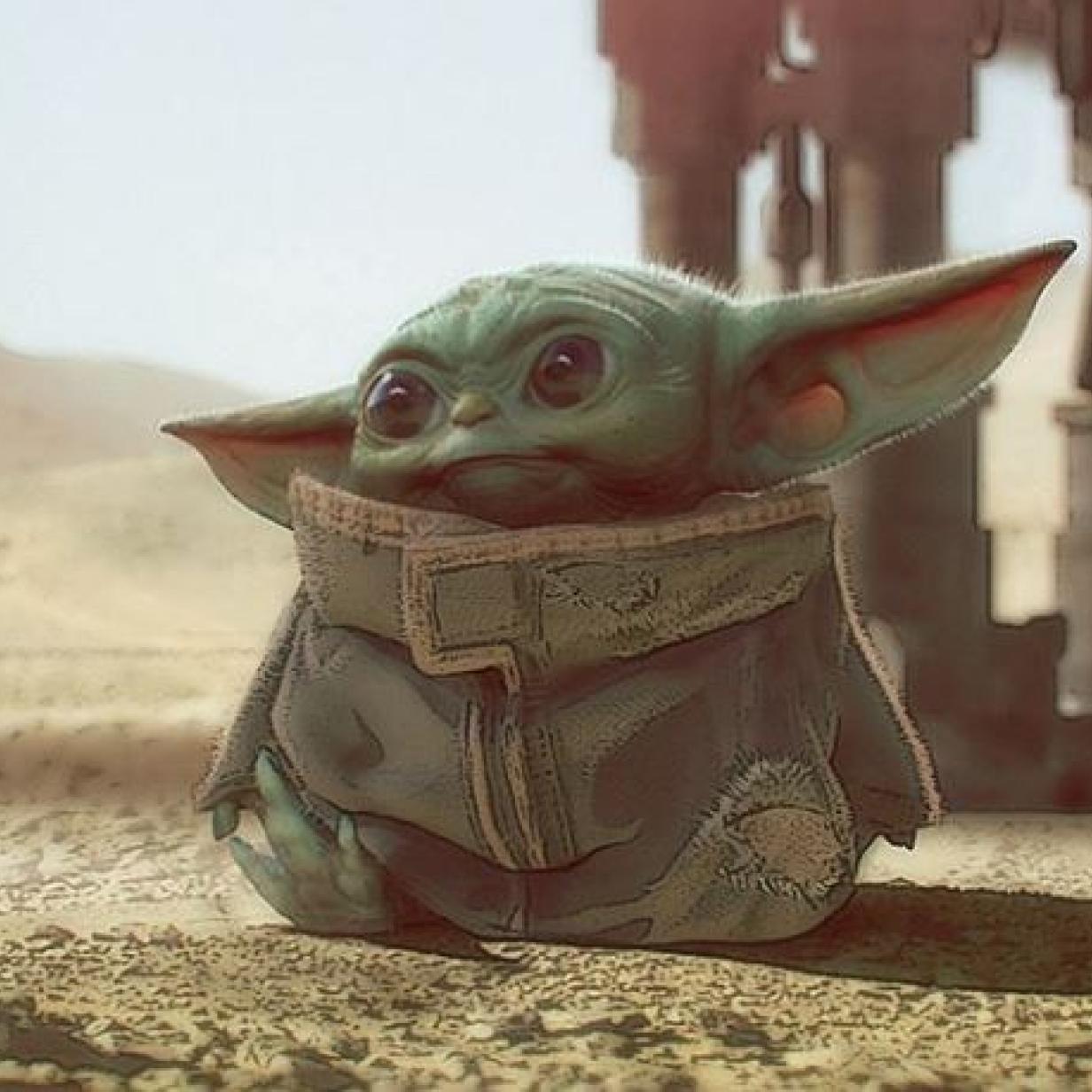  Baby Yoda Hintergrundbild 1232x1232. Star Wars: Baby Yoda erobert das Internet