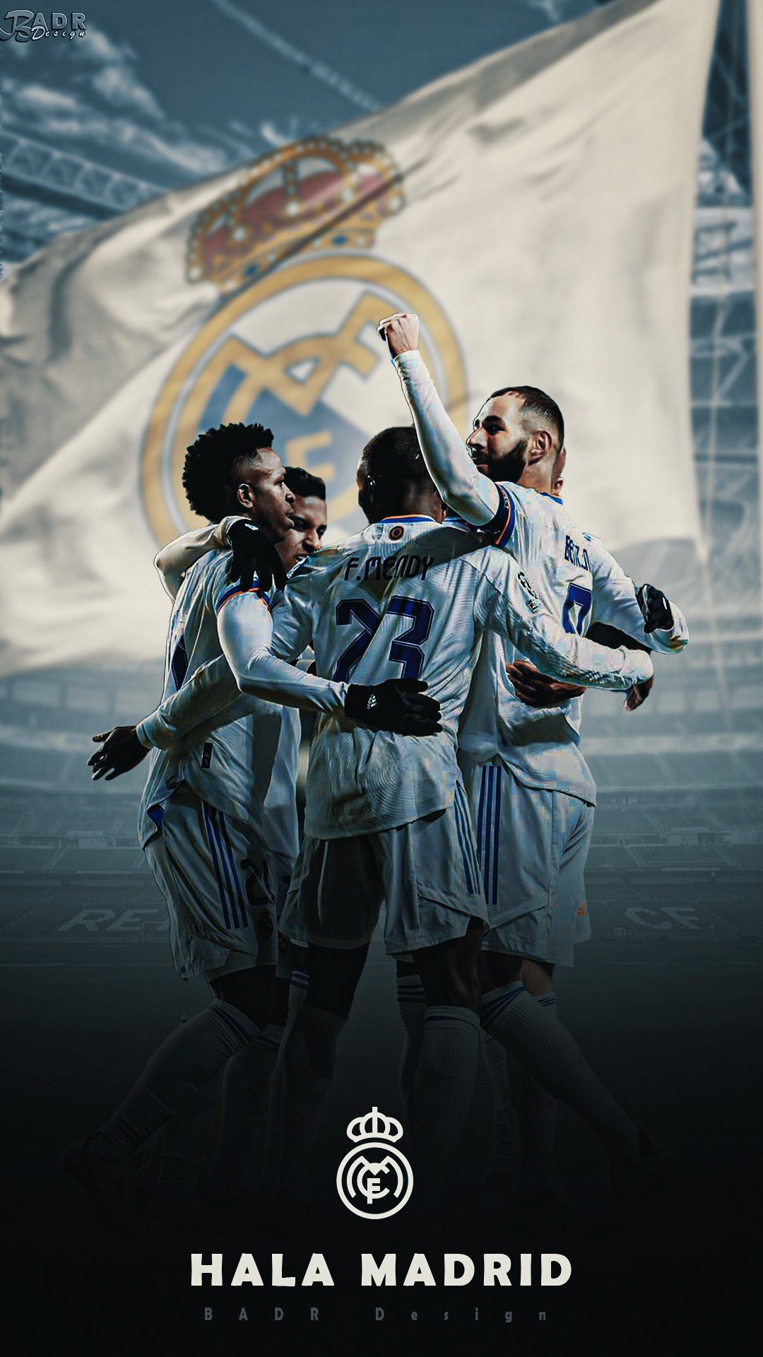 Real Madrid Hintergrundbild 1080x1920. B A D R - Design Wallpaper