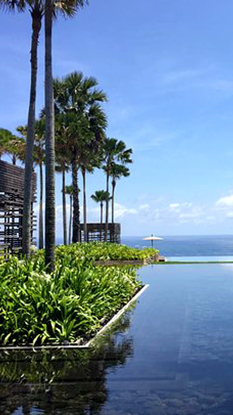  Bali Hintergrundbild 800x1422. Resort Indonesia, bali, beach, hotel, lake, landscape, villas, HD phone wallpaper
