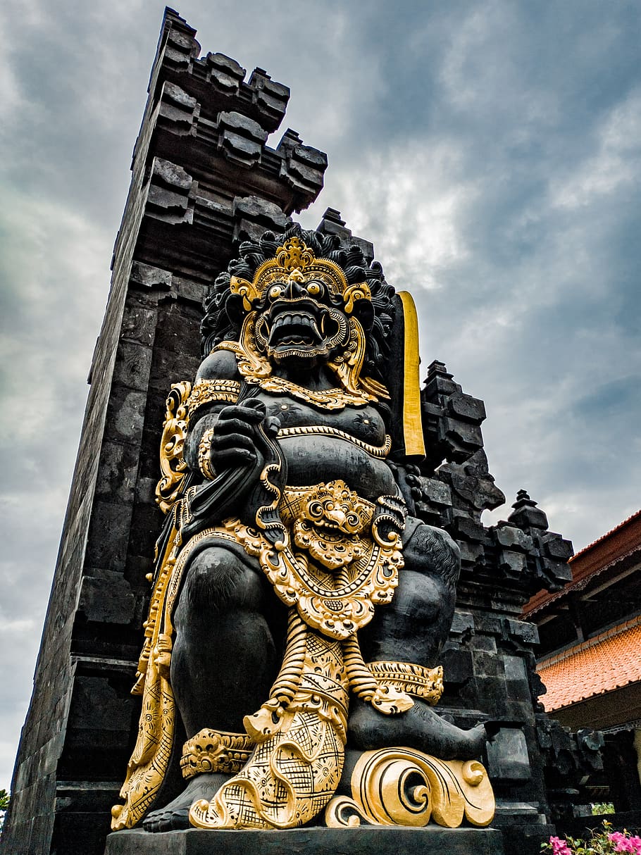  Bali Hintergrundbild 910x1214. HD wallpaper: bali, water palace, vacations, places of interest, dragon, statue