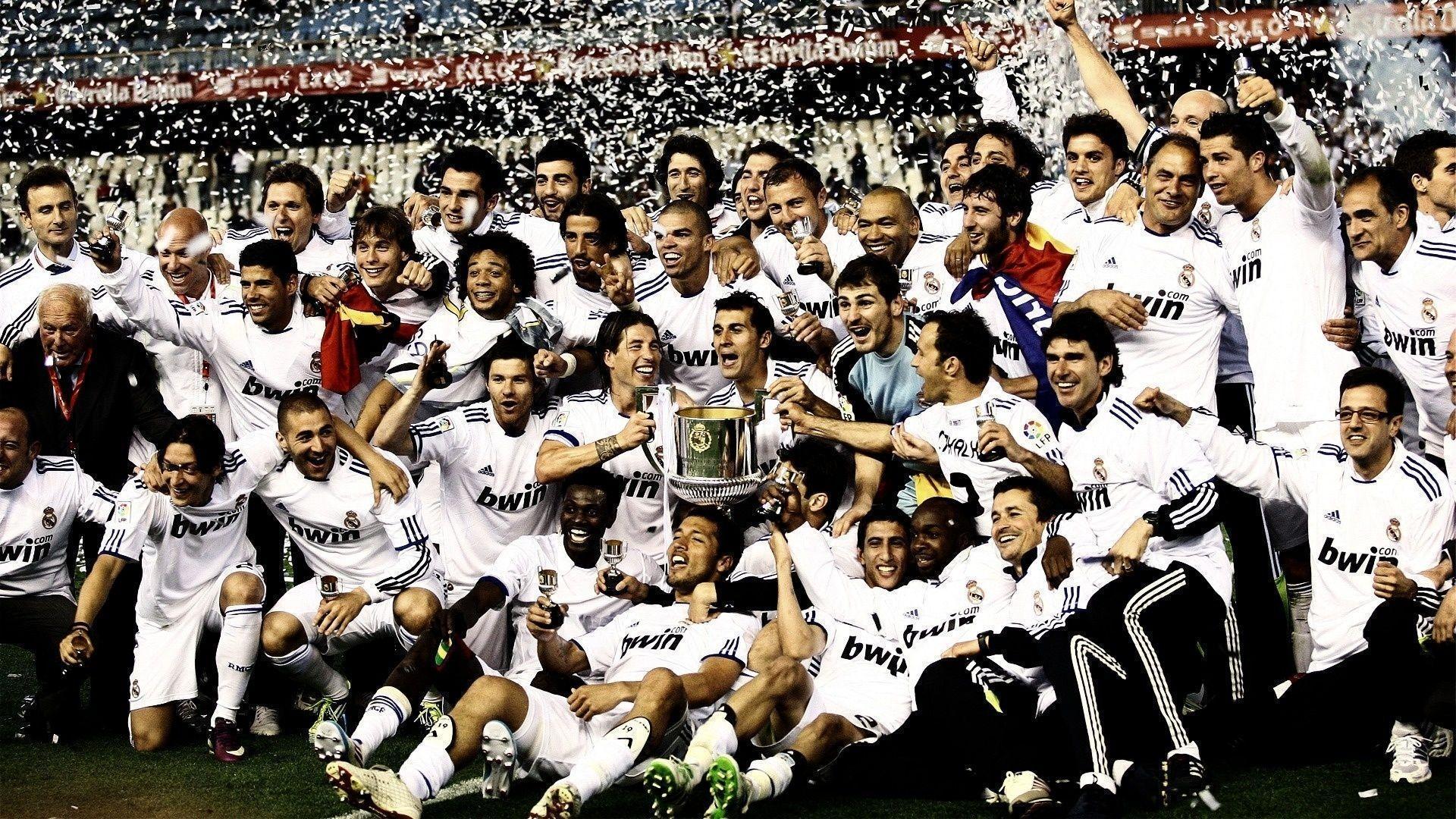 Real Madrid Hintergrundbild 1920x1080. Real Madrid Squad Wallpaper