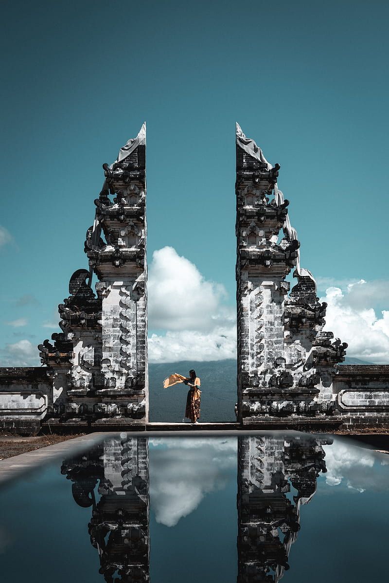  Bali Hintergrundbild 800x1198. Bali gate Indonesia, architecture, bali, building, earth, indonesia, natural, HD phone wallpaper
