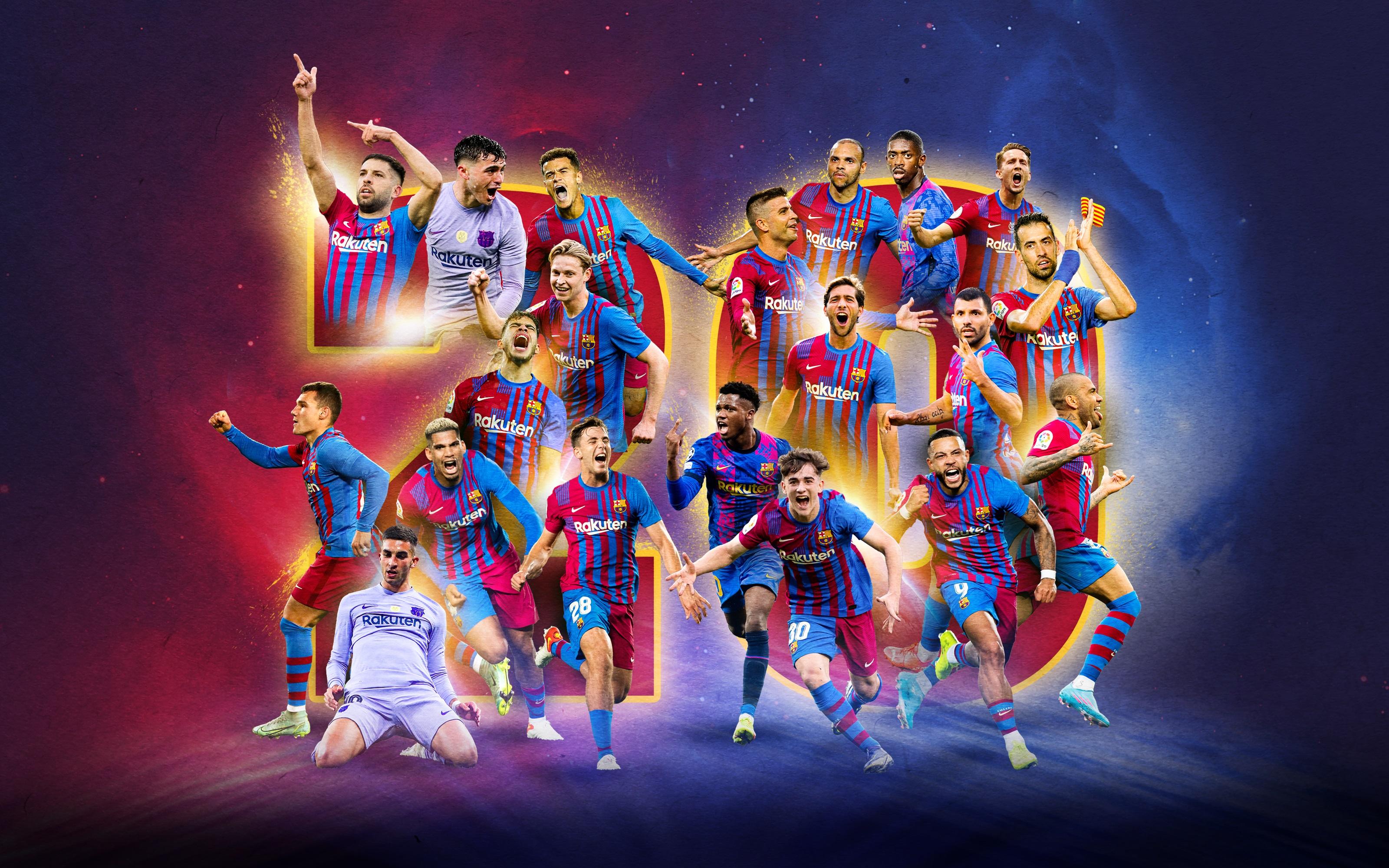  Barcelona Hintergrundbild 3200x2000. FC Barcelona 2022 Wallpaper